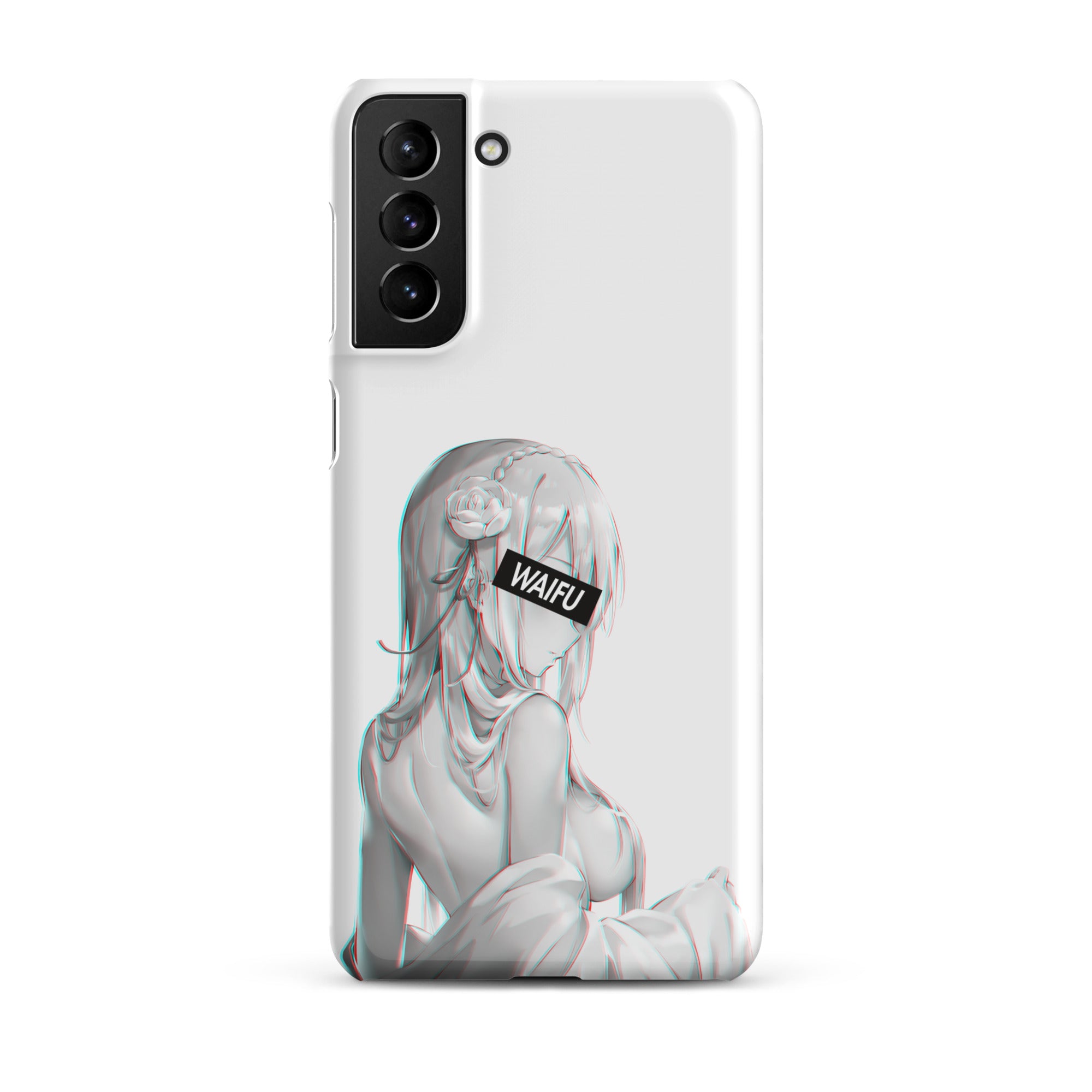 Emilia Waifu Material #001 Samsung Premium Case
