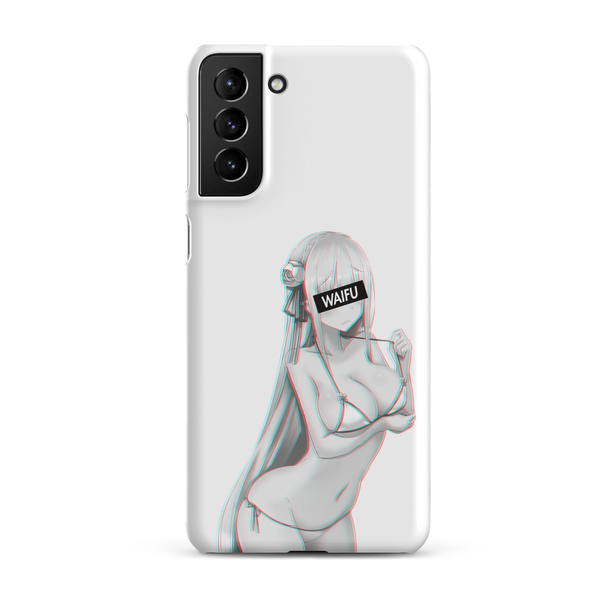 Emilia Waifu Material #002 Samsung Premium Case