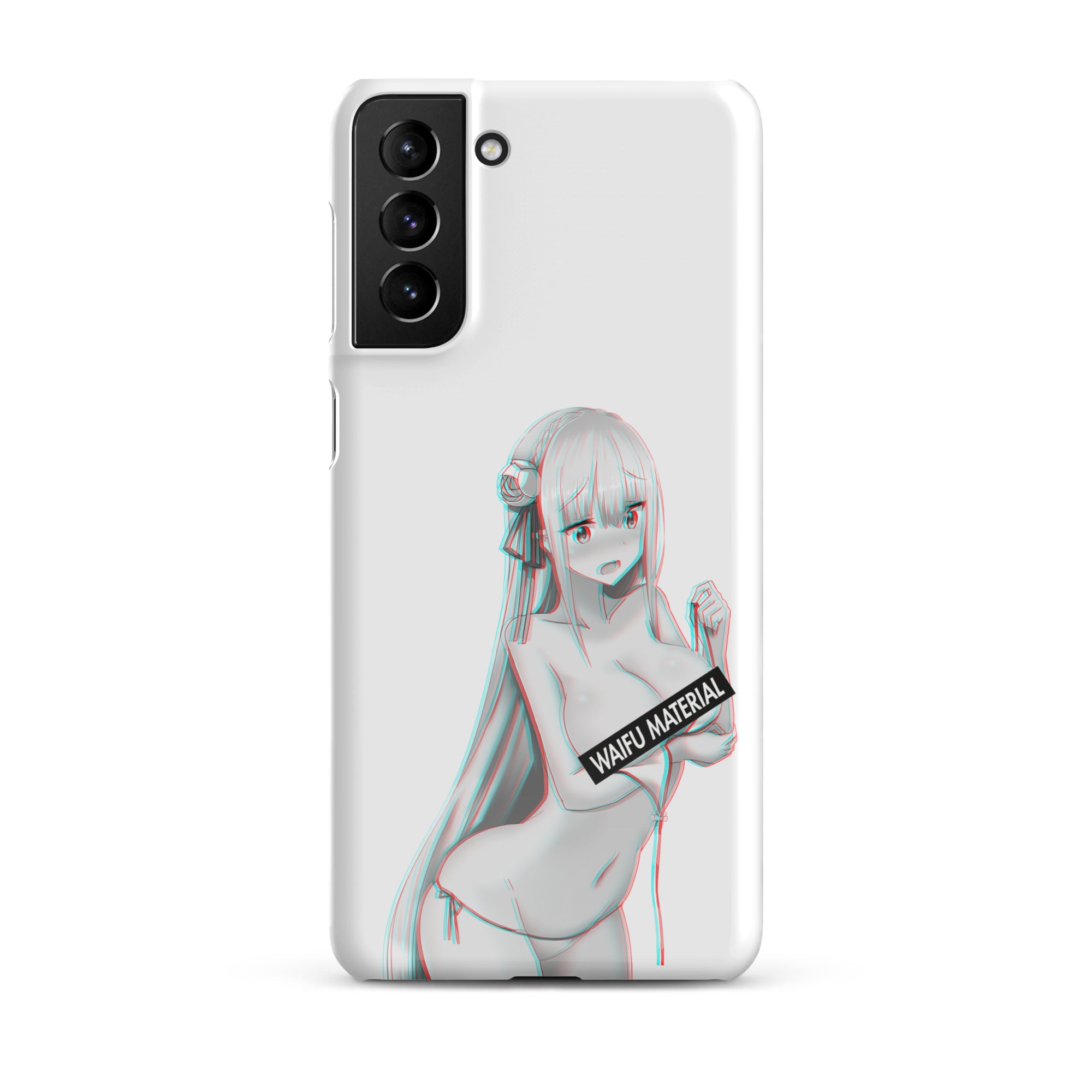 Emilia Waifu Material #003 Samsung Premium Case