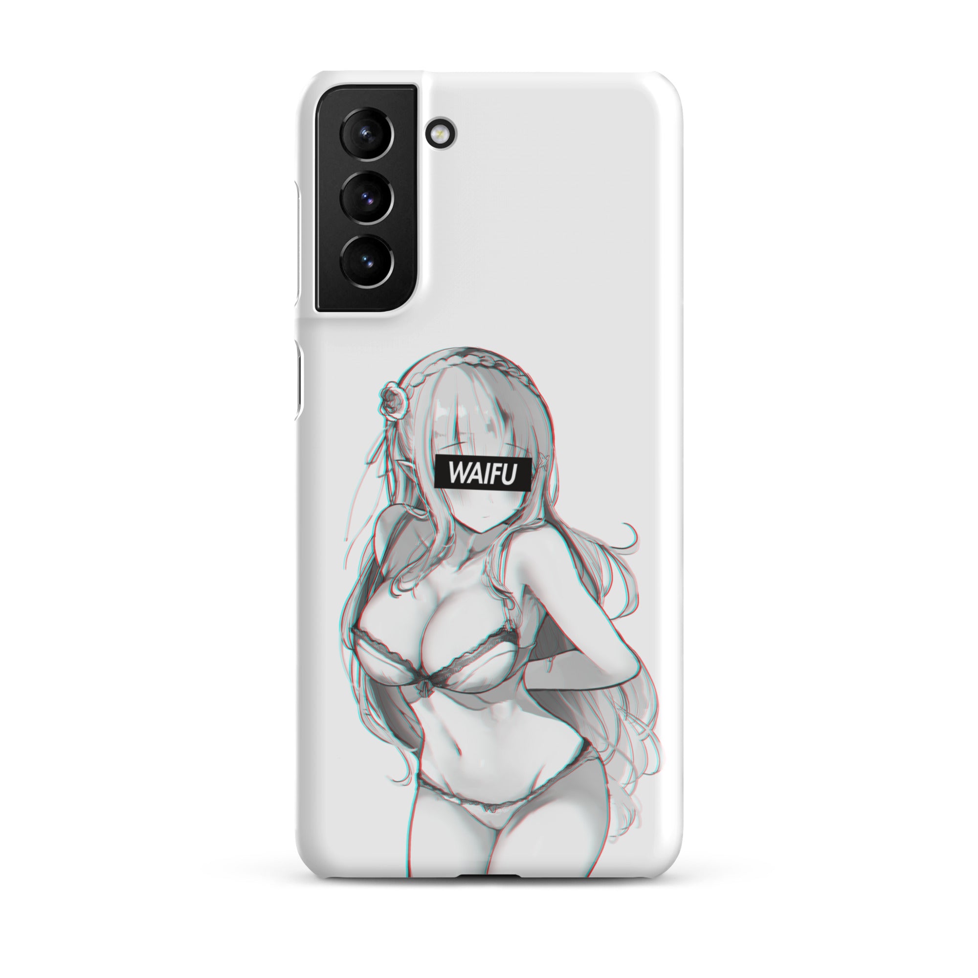 Emilia Waifu Material #004 Samsung Premium Case