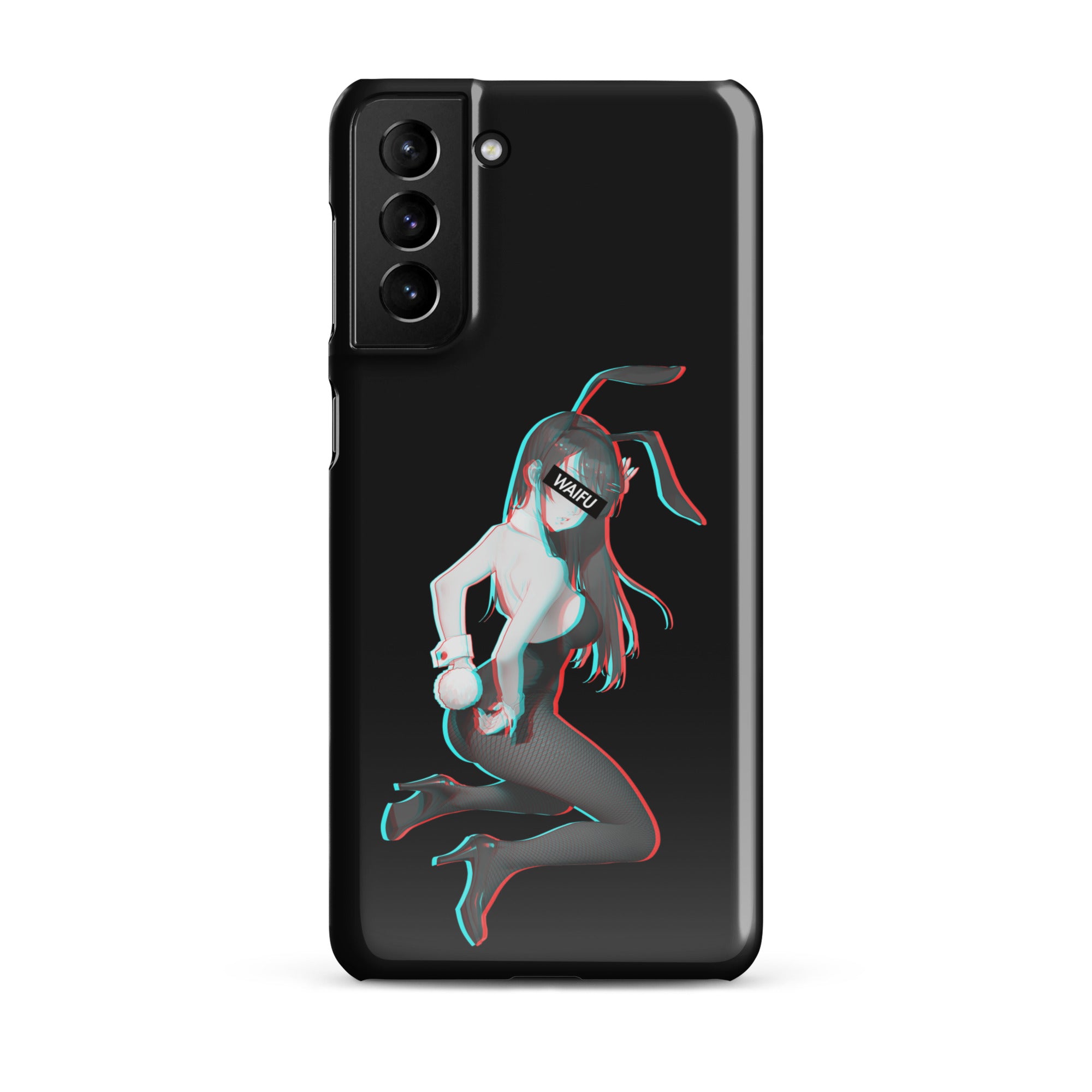 Mai Waifu Material - Black Edition #001 Samsung Premium Case