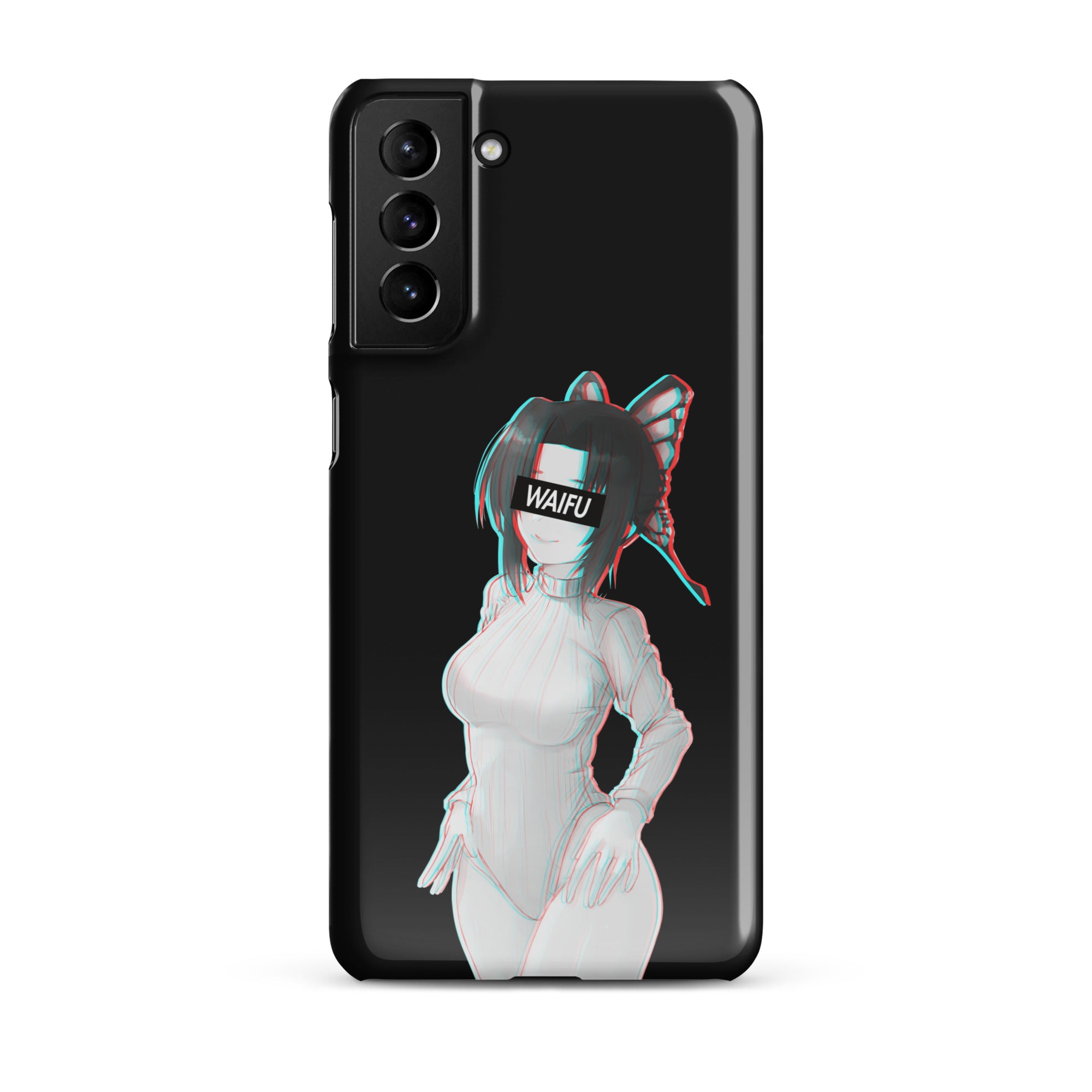 Shinobu Waifu Material - Black Edition #002 Samsung Premium Case