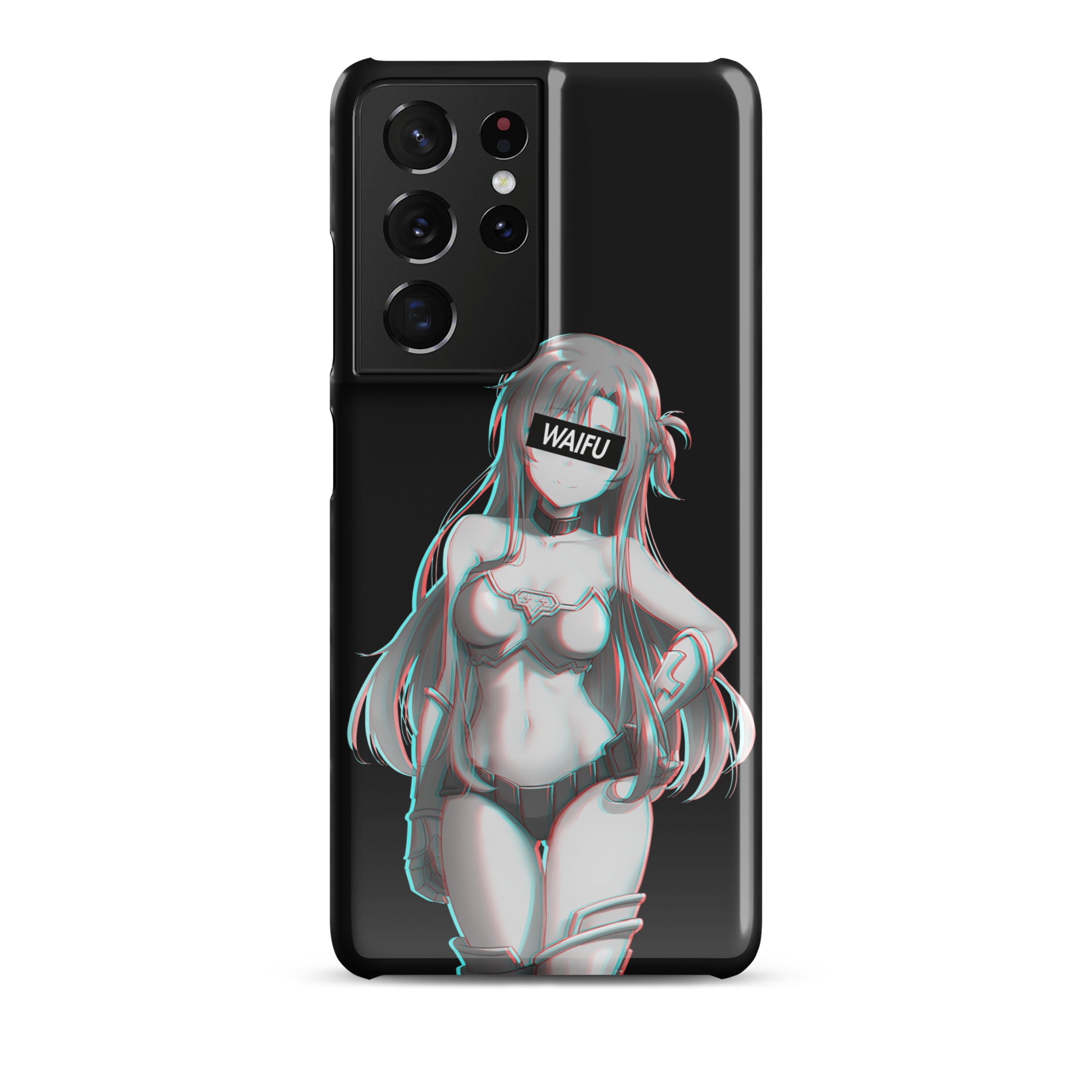 Asuna Waifu Material - Black Edition #001 Samsung Premium Case