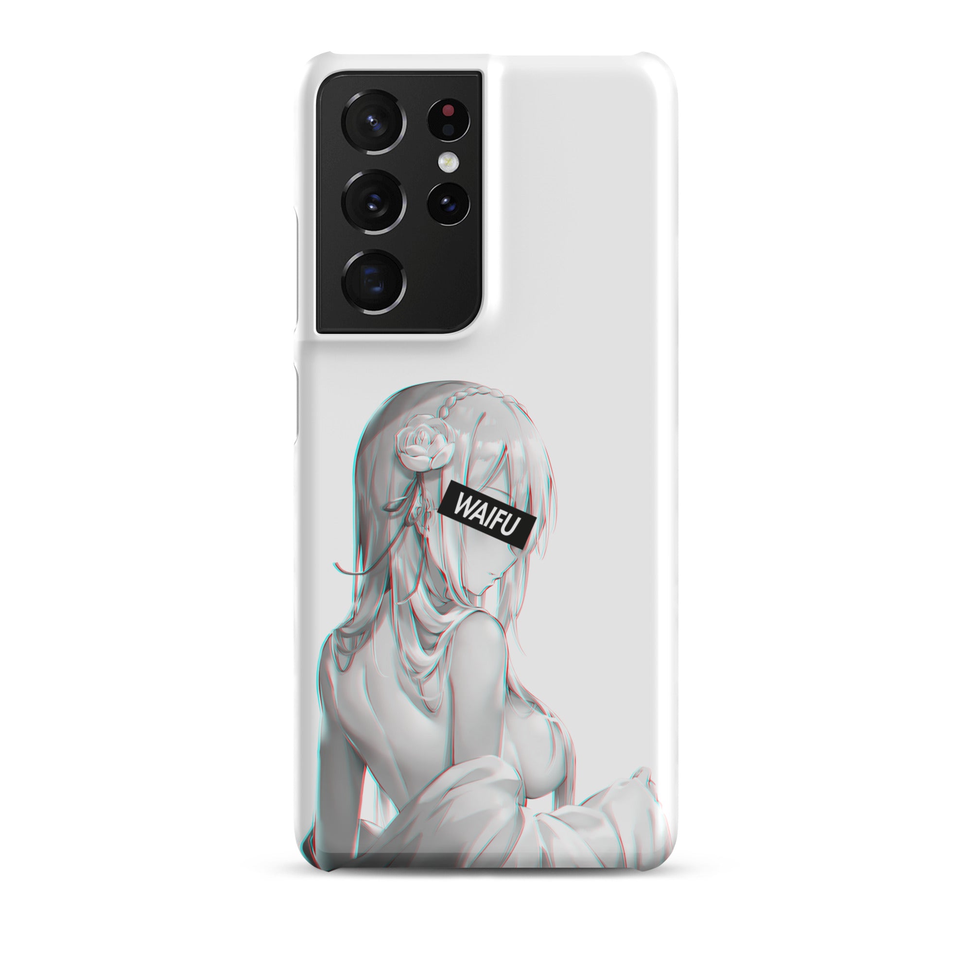 Emilia Waifu Material #001 Samsung Premium Case