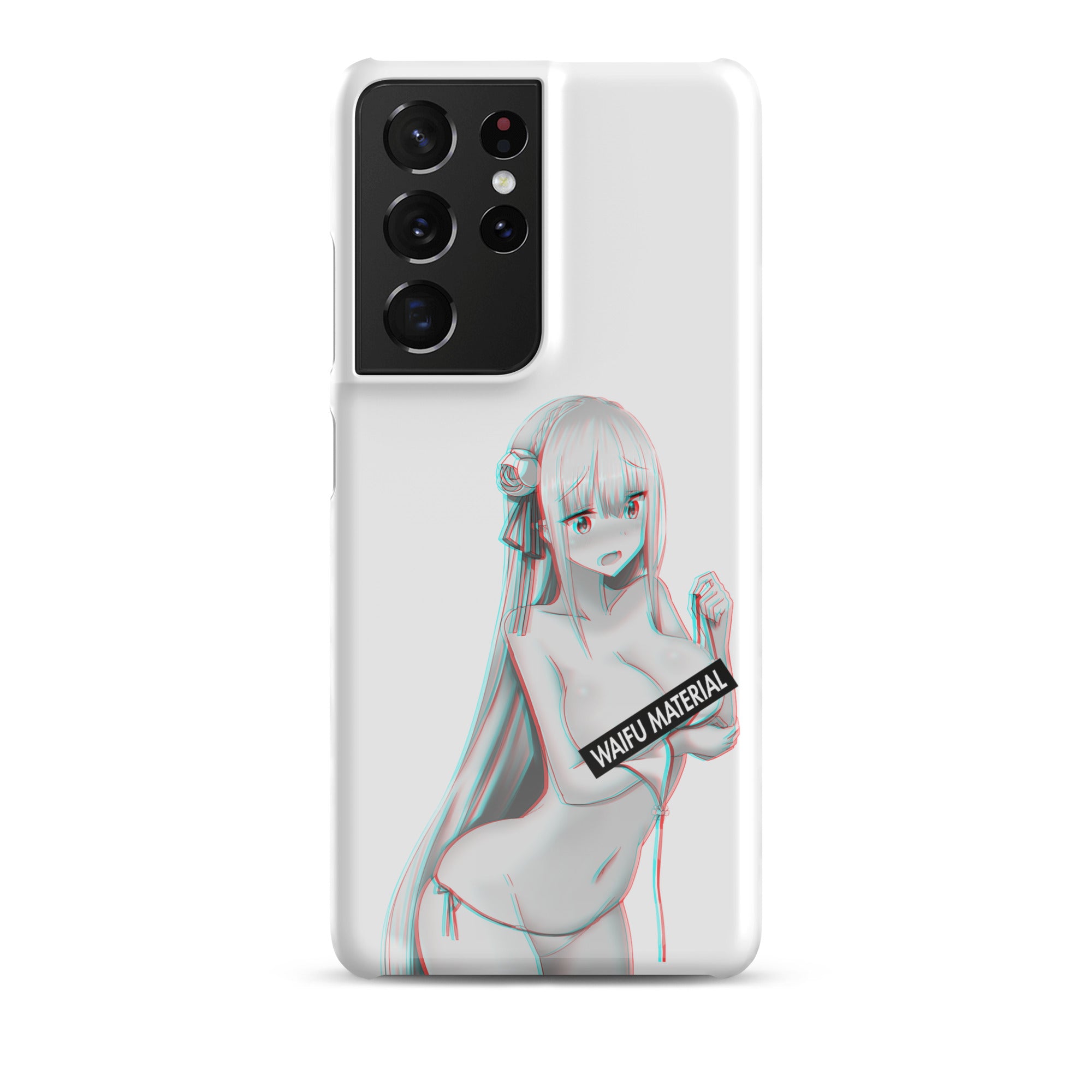 Emilia Waifu Material #003 Samsung Premium Case