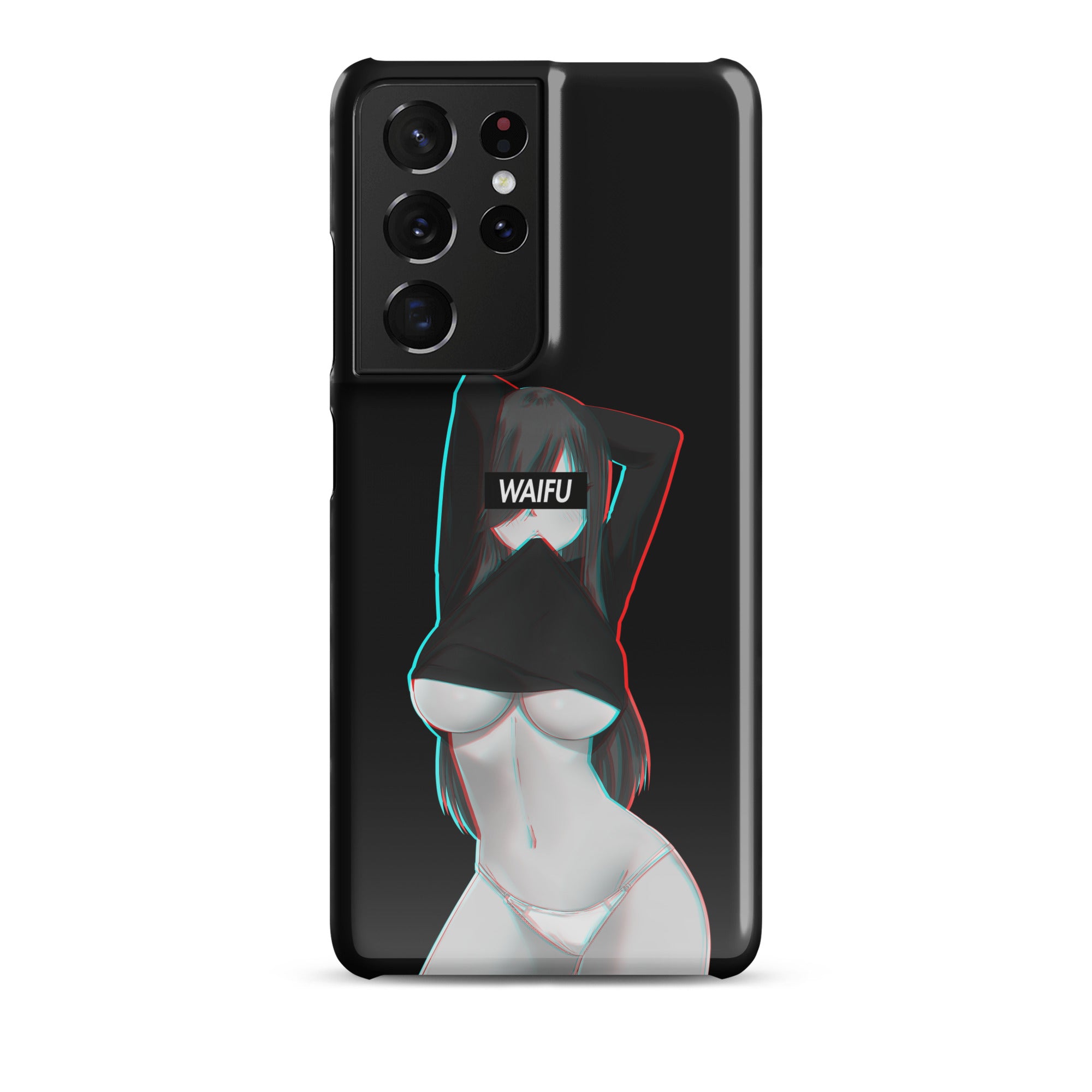 Erza Waifu Material - Black Edition #001 Samsung Premium Case