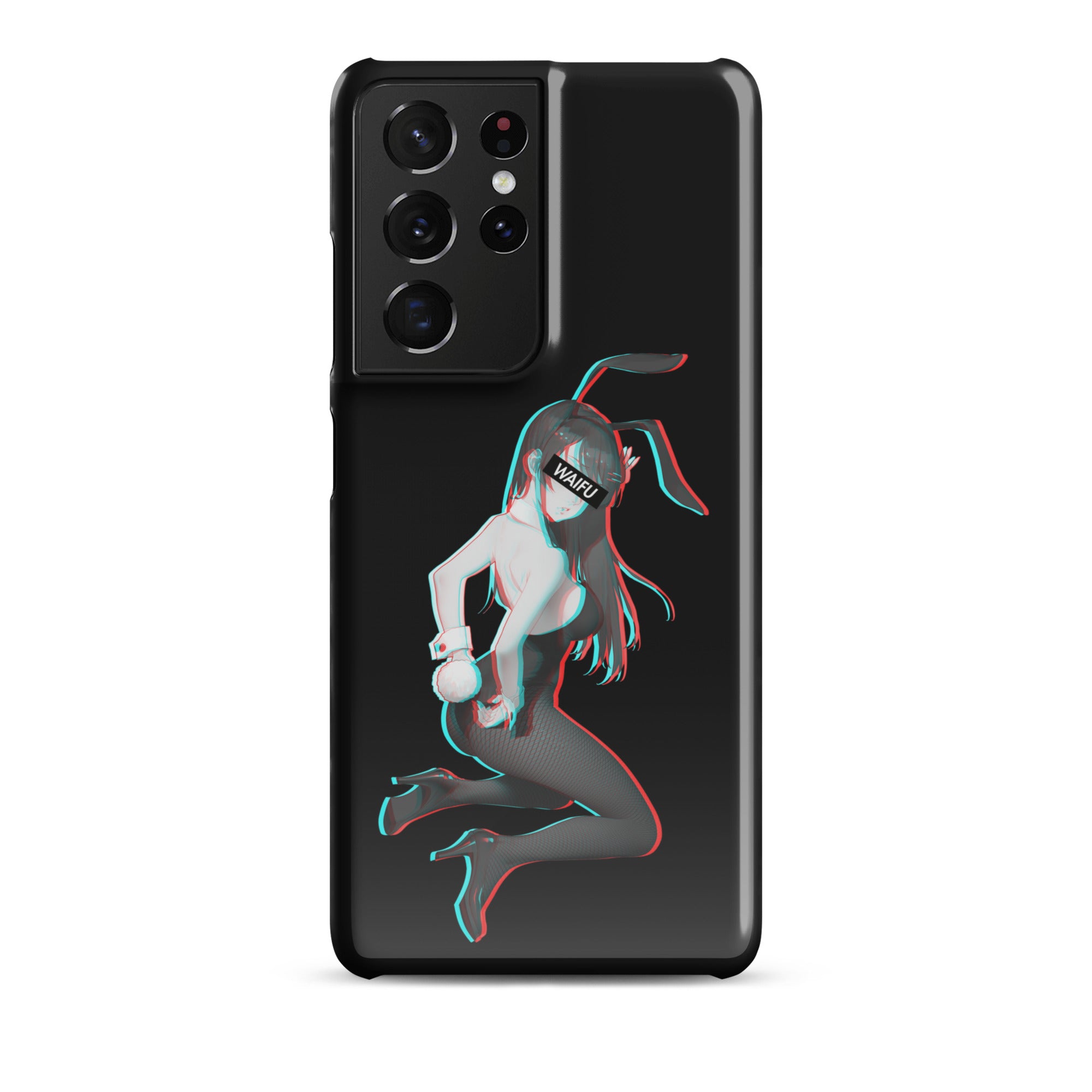 Mai Waifu Material - Black Edition #001 Samsung Premium Case