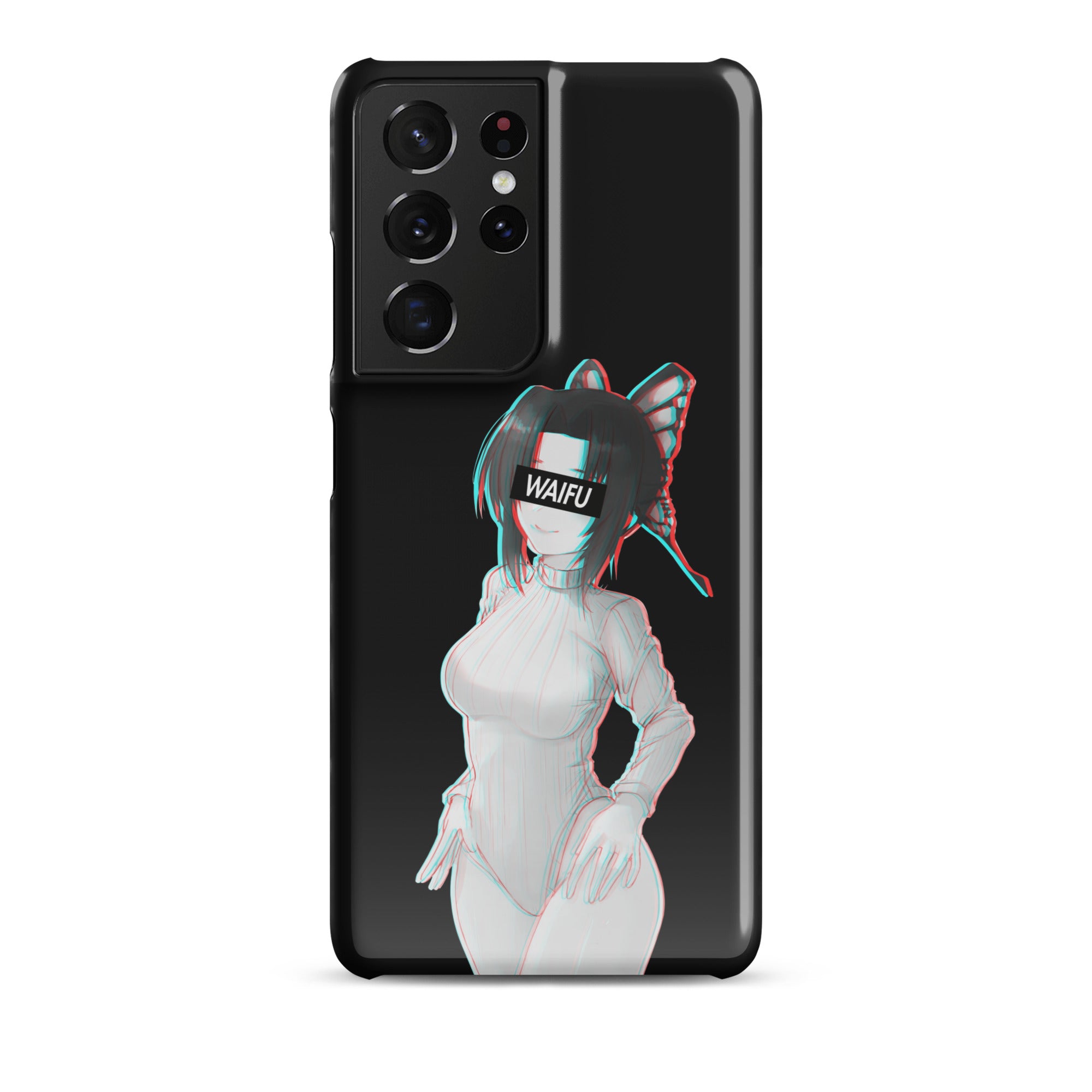 Shinobu Waifu Material - Black Edition #002 Samsung Premium Case