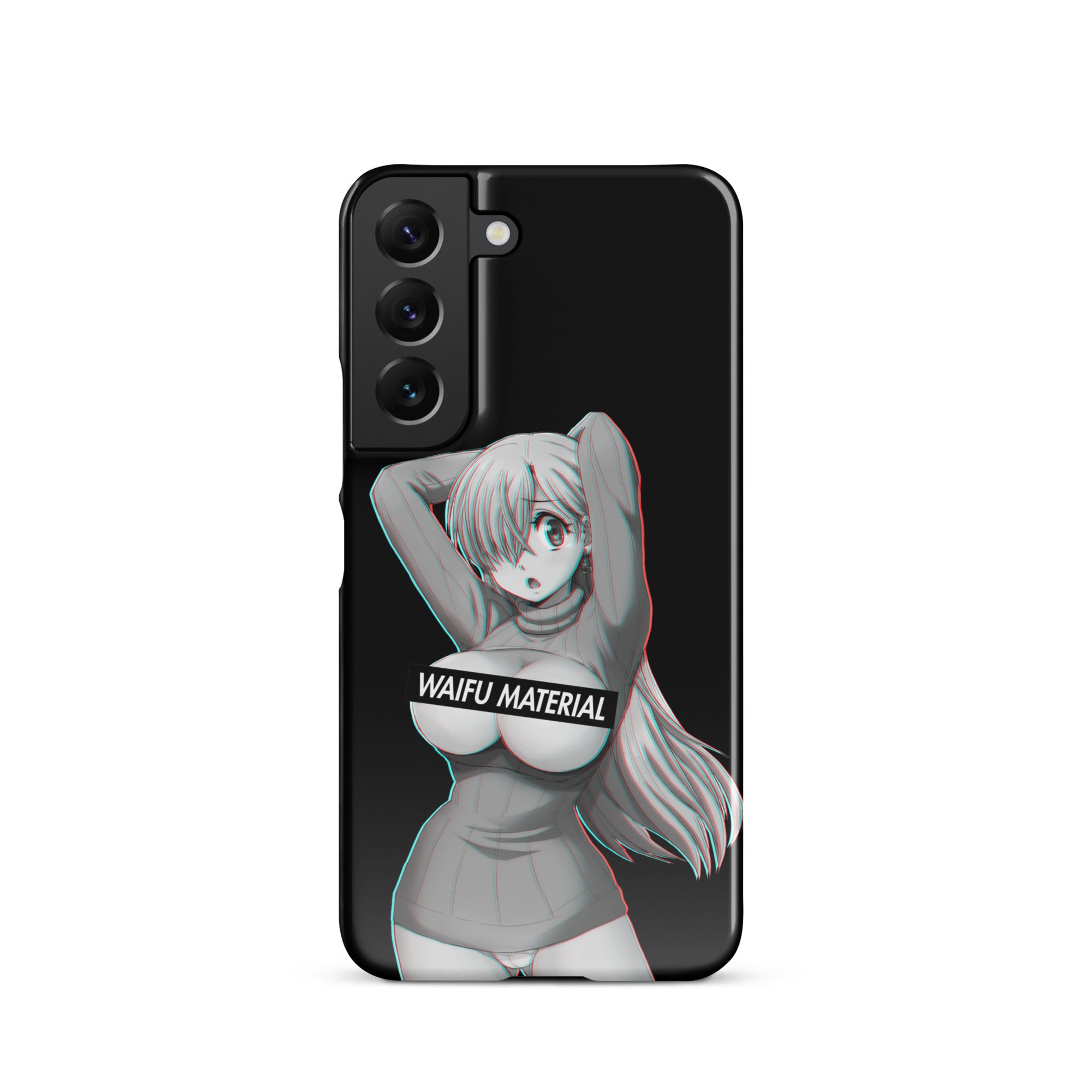 Elizabeth Waifu Material - Black Edition #001 Samsung Premium Case