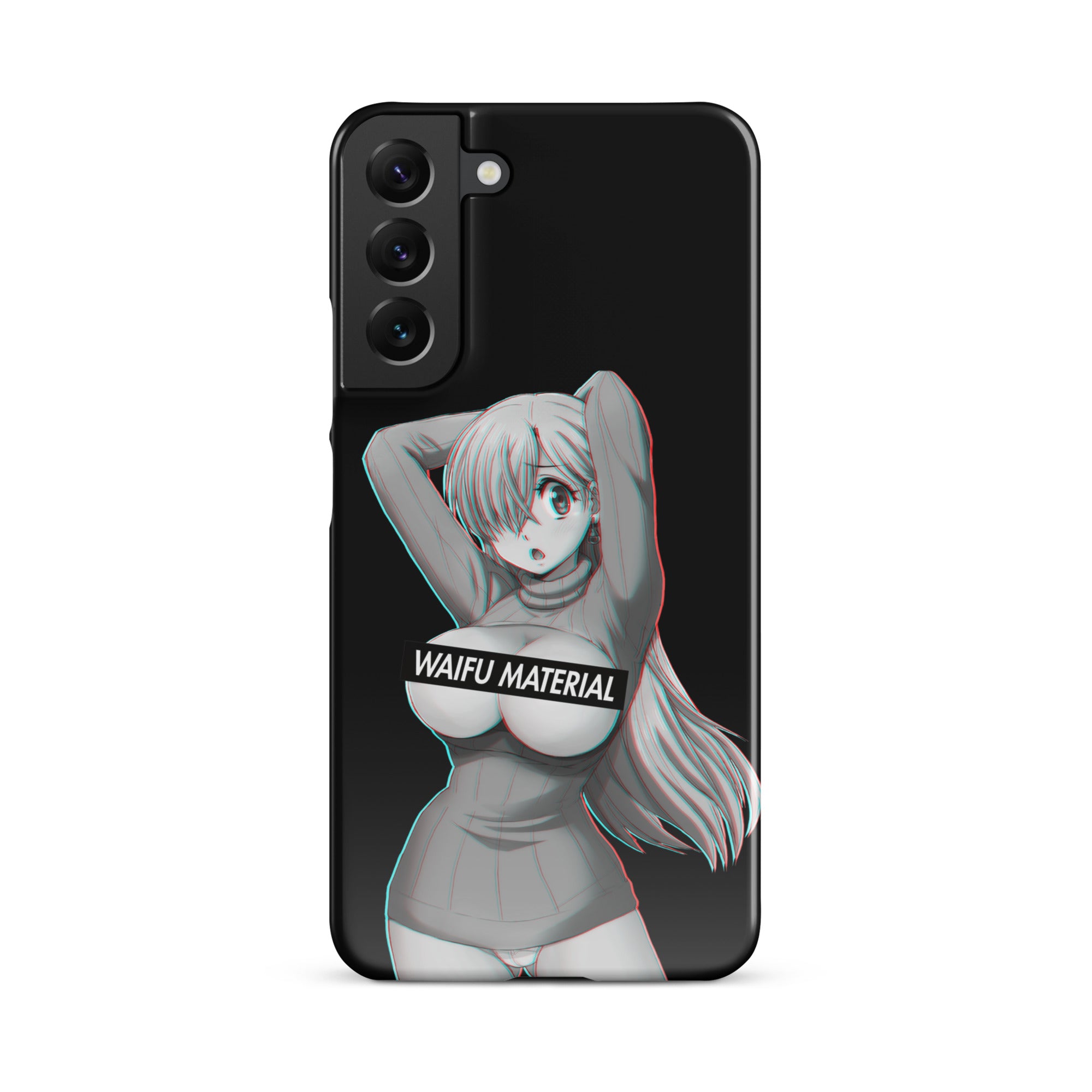 Elizabeth Waifu Material - Black Edition #001 Samsung Premium Case