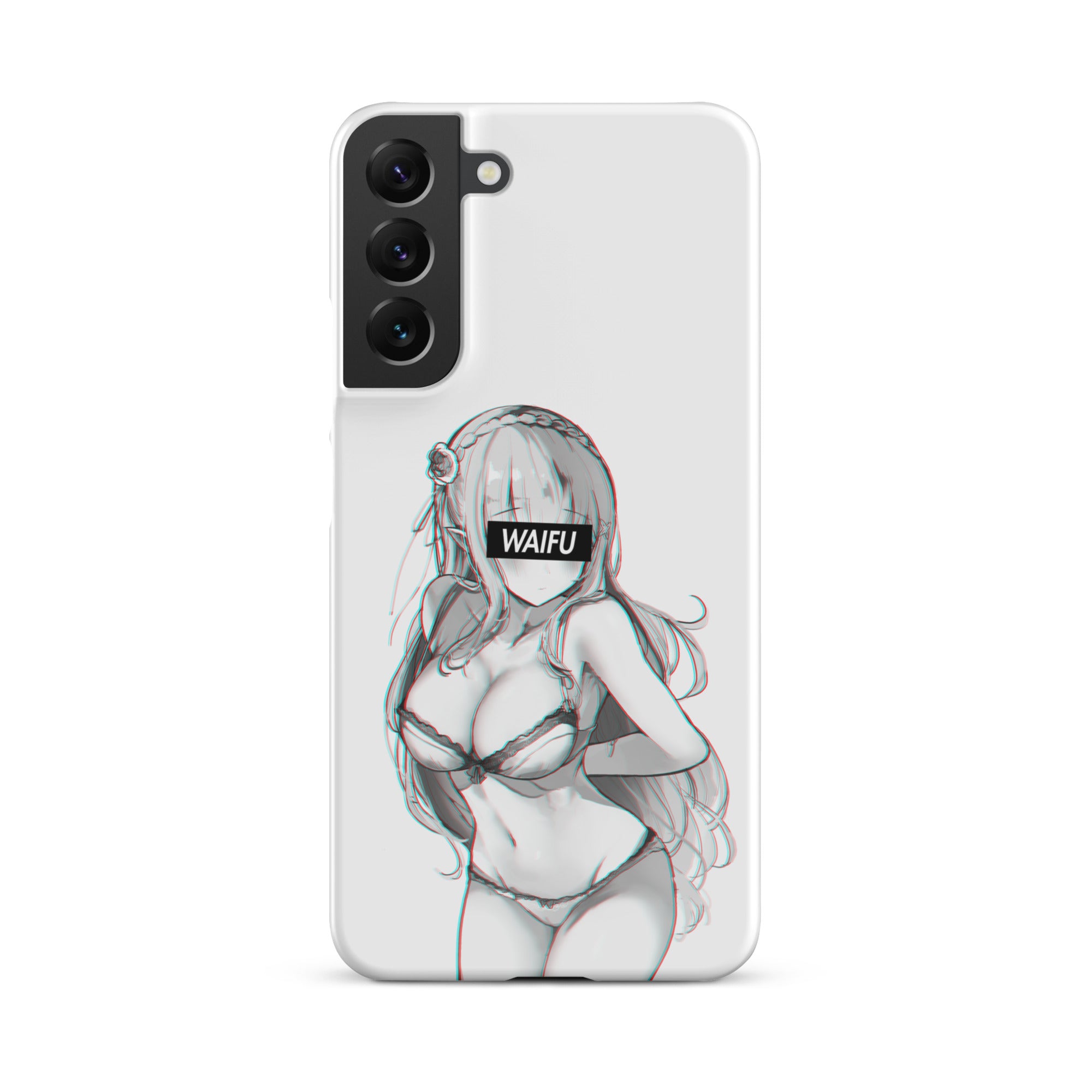 Emilia Waifu Material #004 Samsung Premium Case