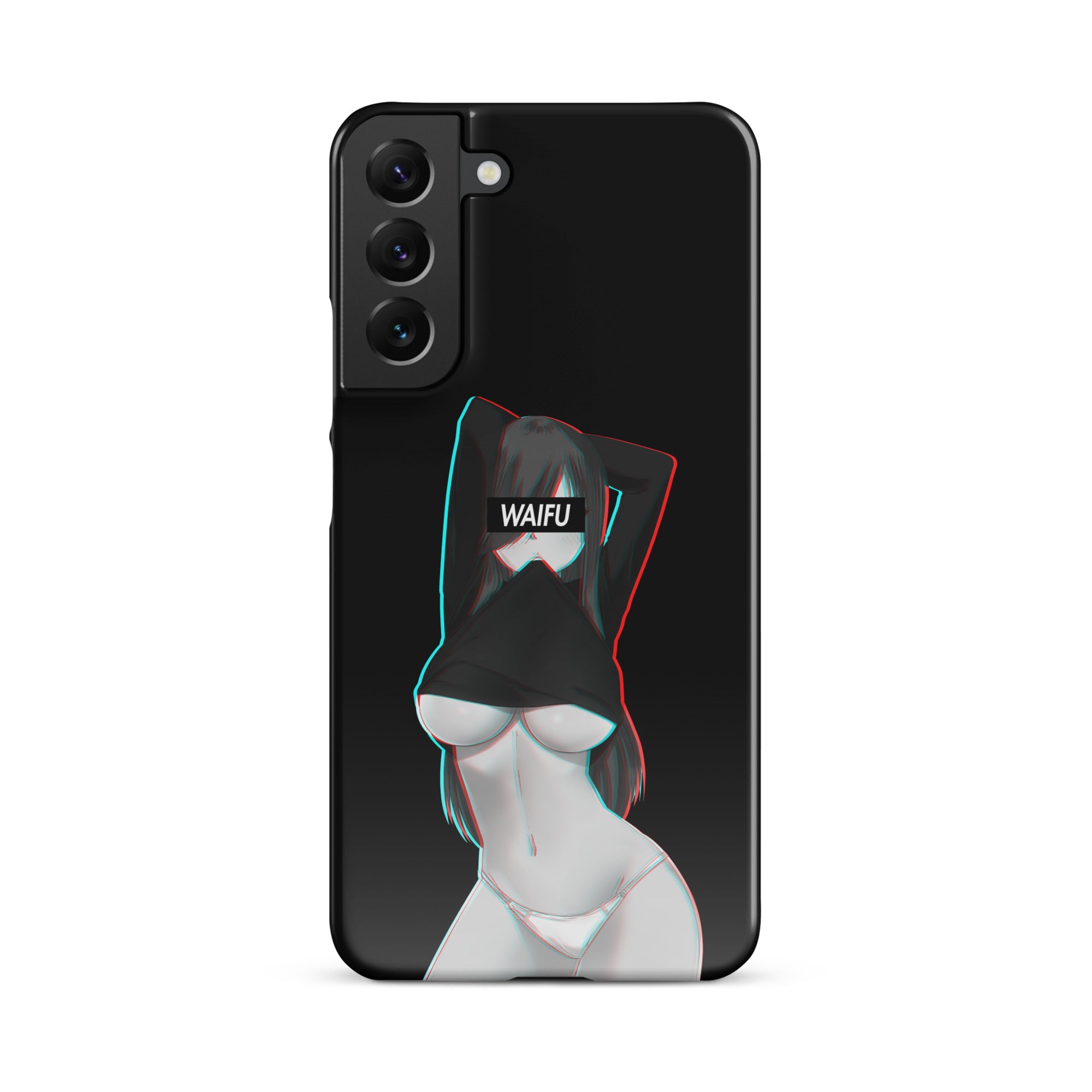 Erza Waifu Material - Black Edition #001 Samsung Premium Case