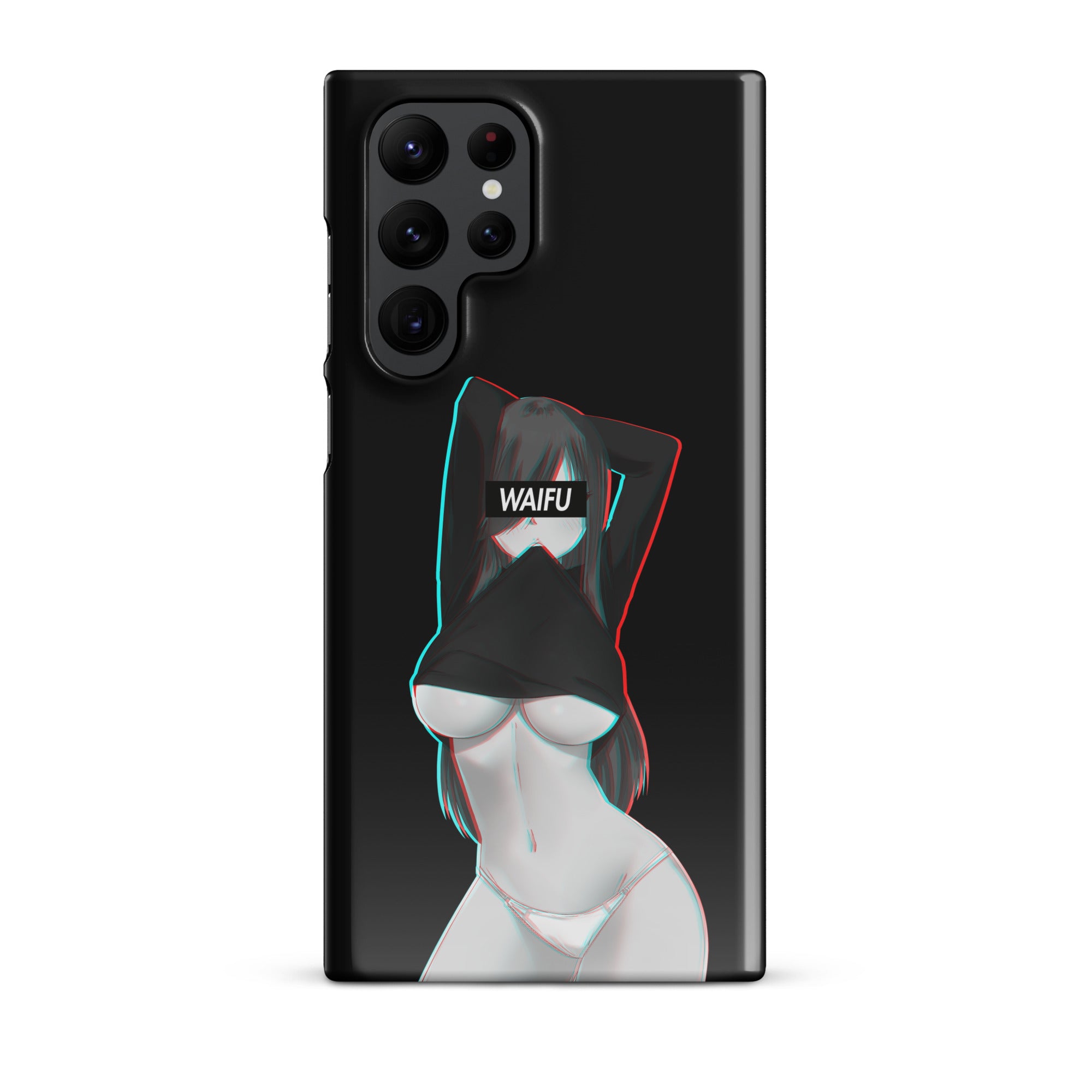 Erza Waifu Material - Black Edition #001 Samsung Premium Case