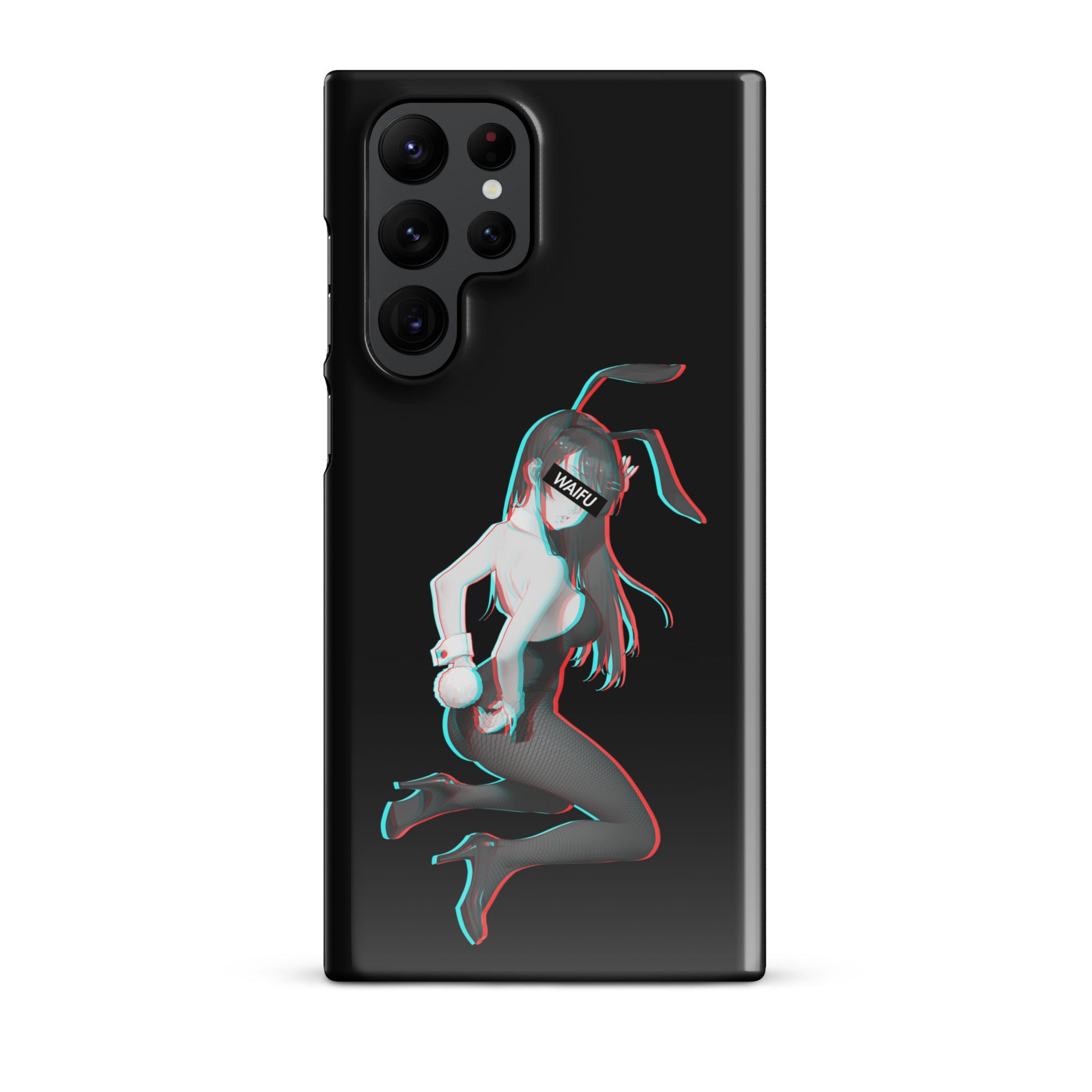 Mai Waifu Material - Black Edition #001 Samsung Premium Case