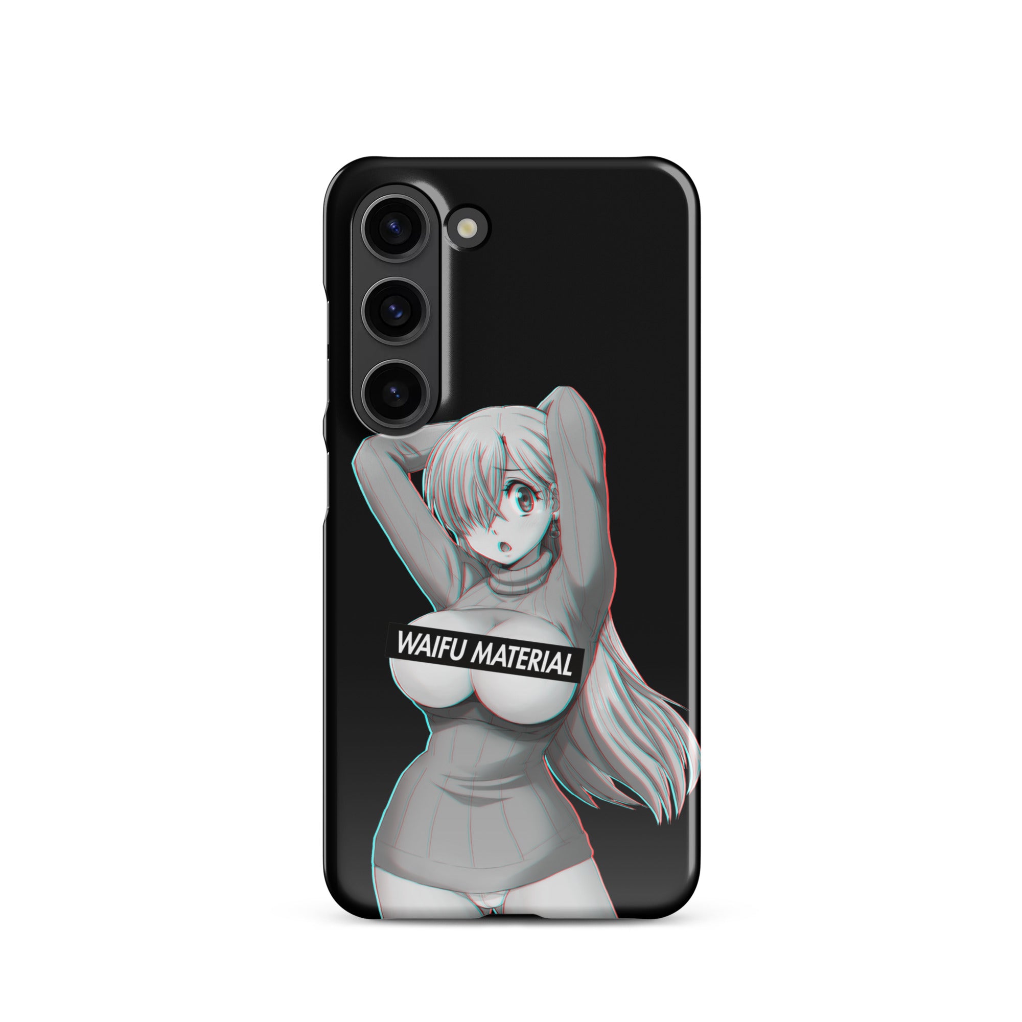 Elizabeth Waifu Material - Black Edition #001 Samsung Premium Case