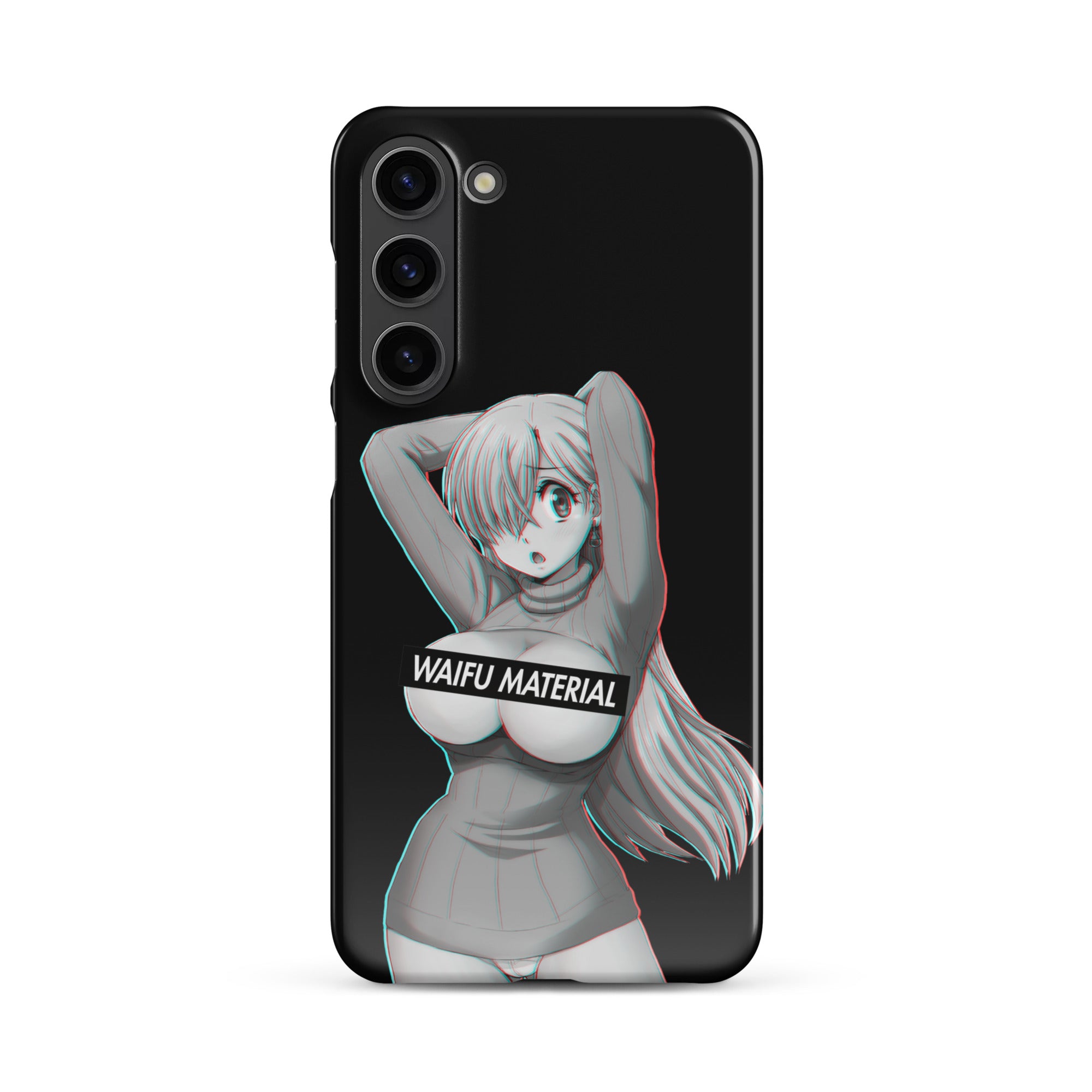 Elizabeth Waifu Material - Black Edition #001 Samsung Premium Case
