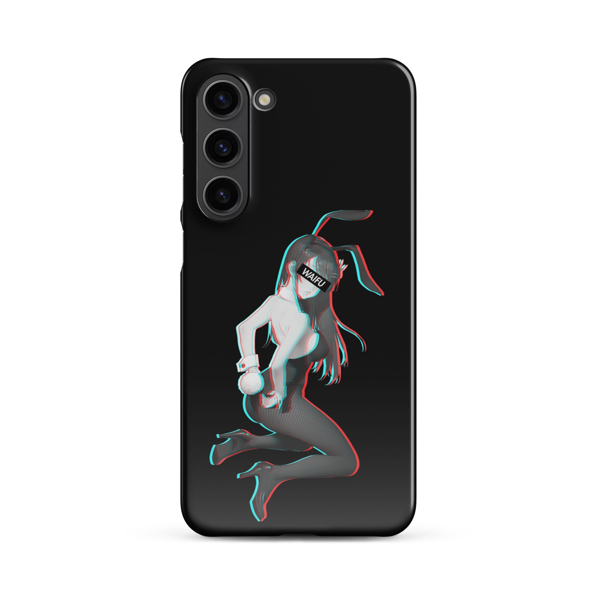 Mai Waifu Material - Black Edition #001 Samsung Premium Case