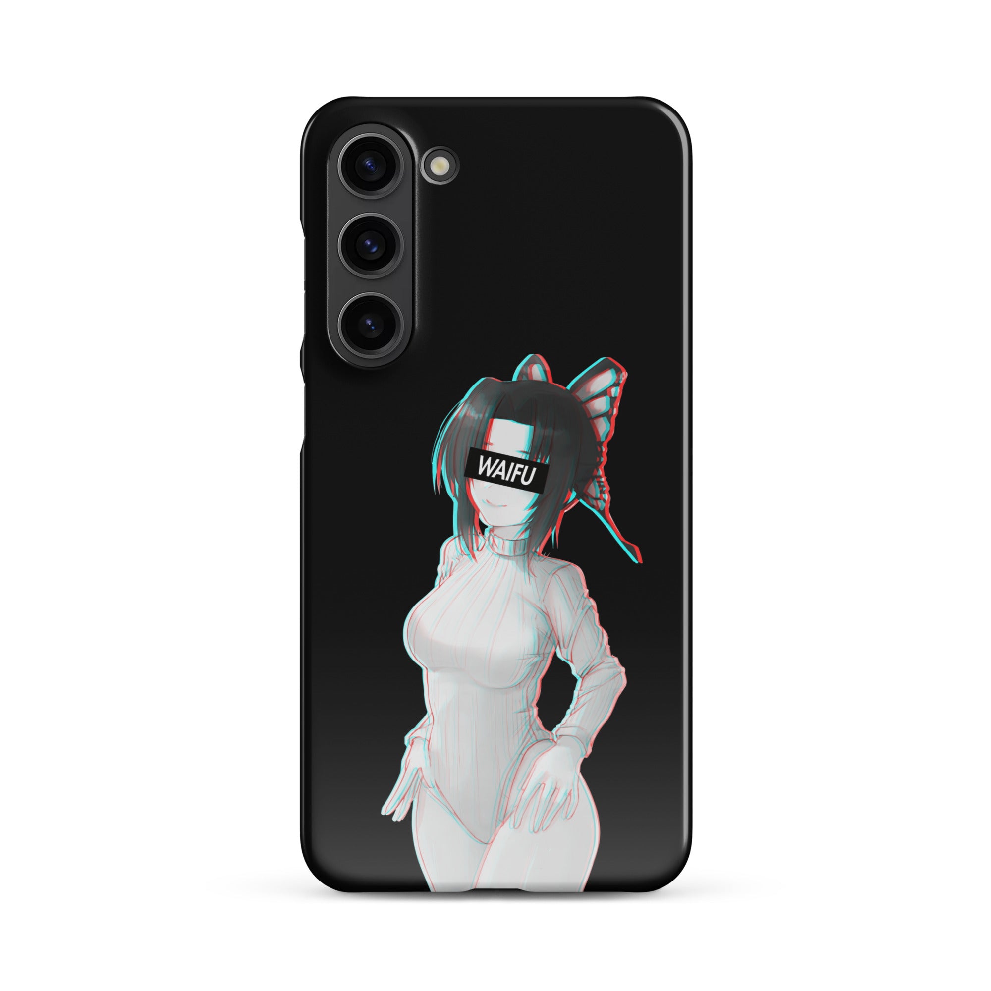 Shinobu Waifu Material - Black Edition #002 Samsung Premium Case