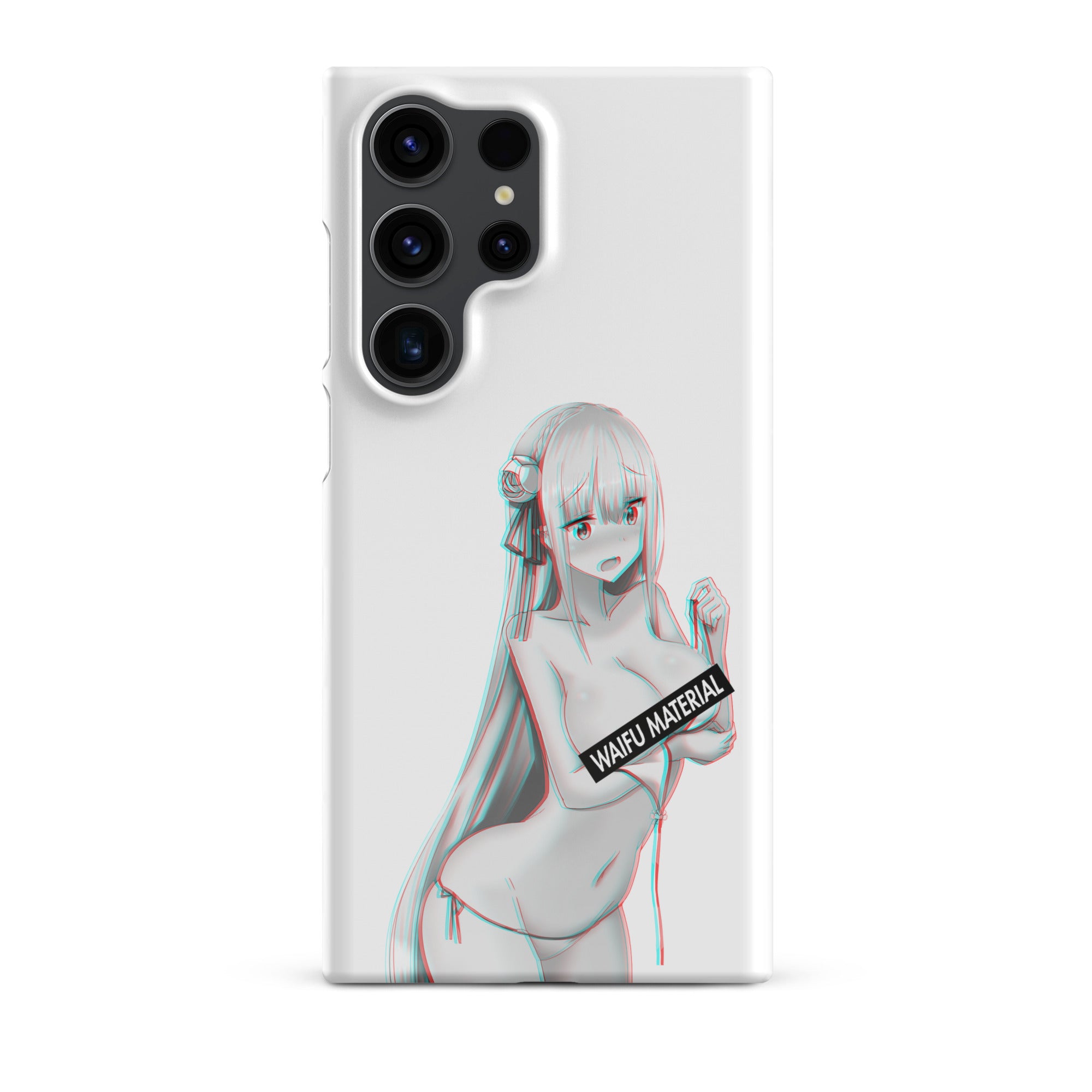 Emilia Waifu Material #003 Samsung Premium Case