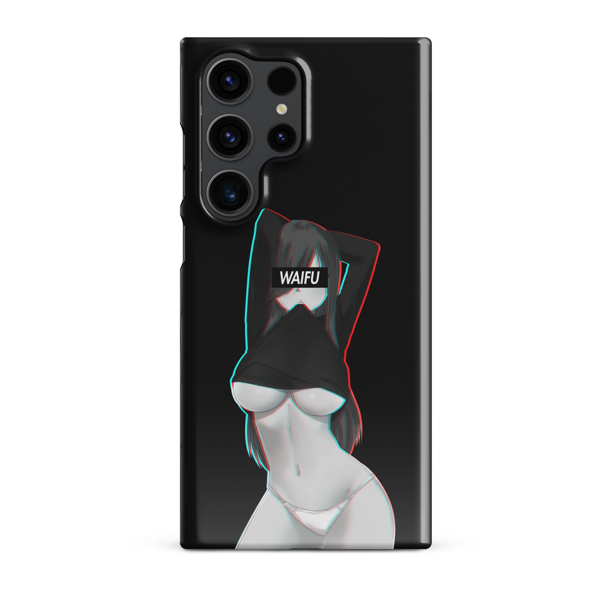 Erza Waifu Material - Black Edition #001 Samsung Premium Case