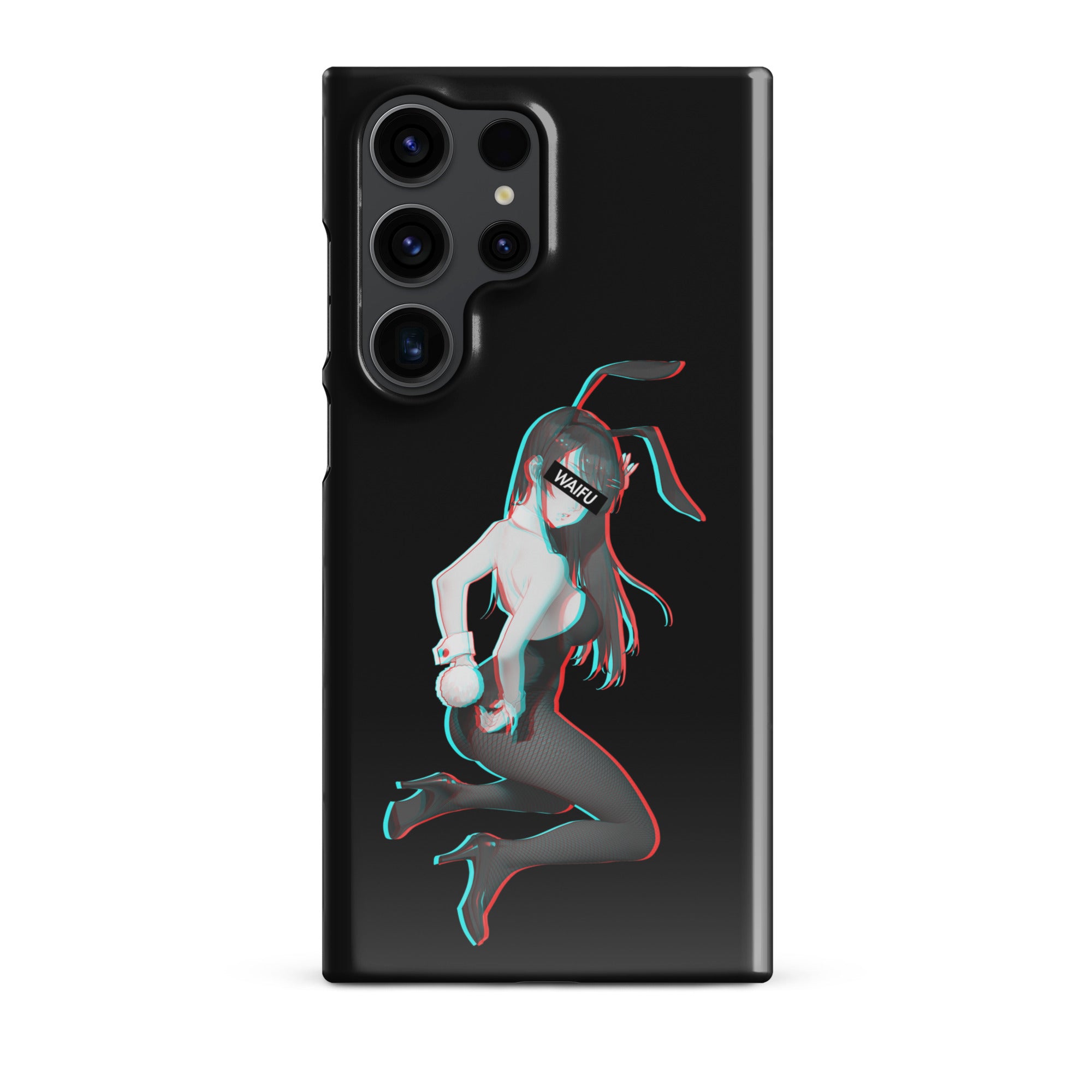 Mai Waifu Material - Black Edition #001 Samsung Premium Case