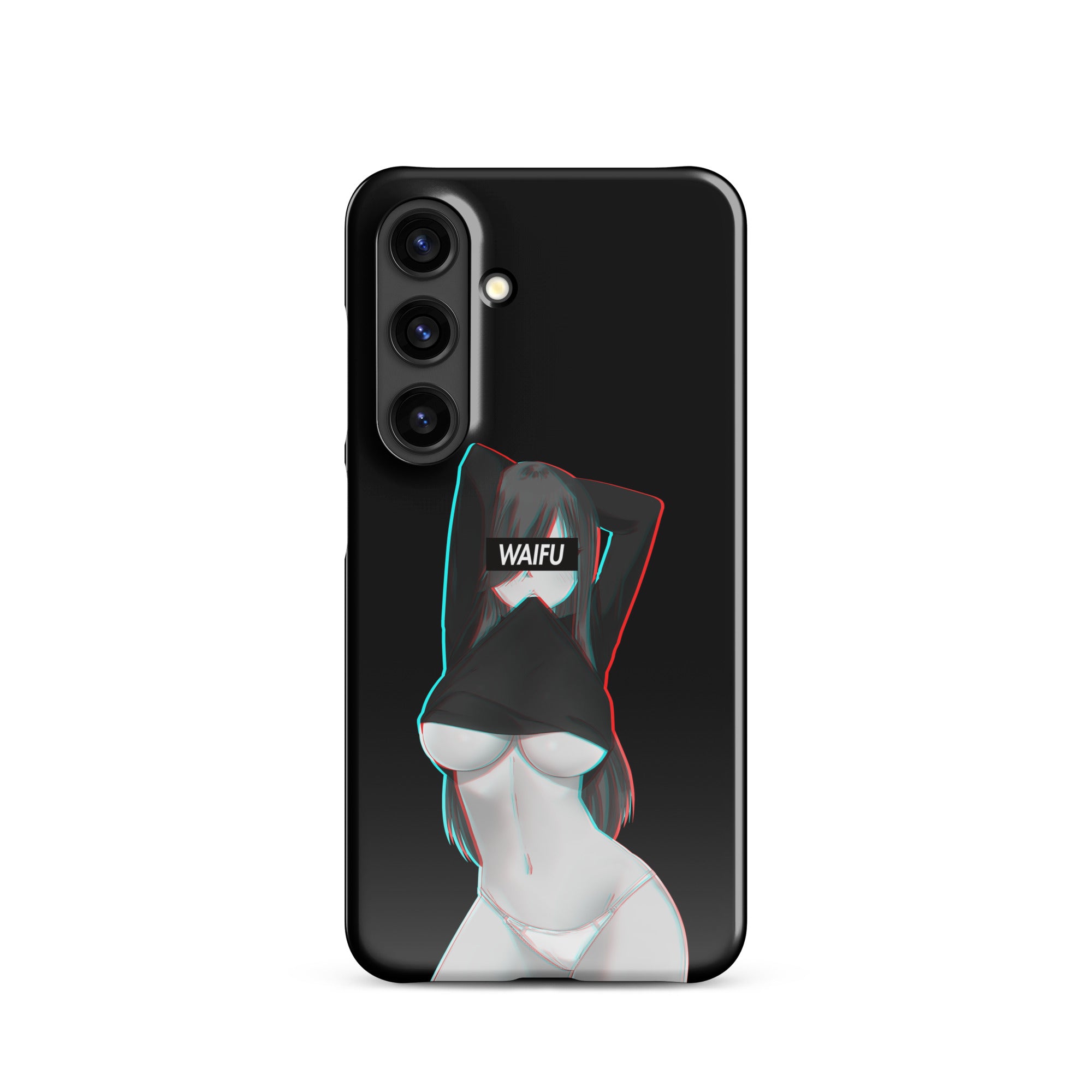 Erza Waifu Material - Black Edition #001 Samsung Premium Case
