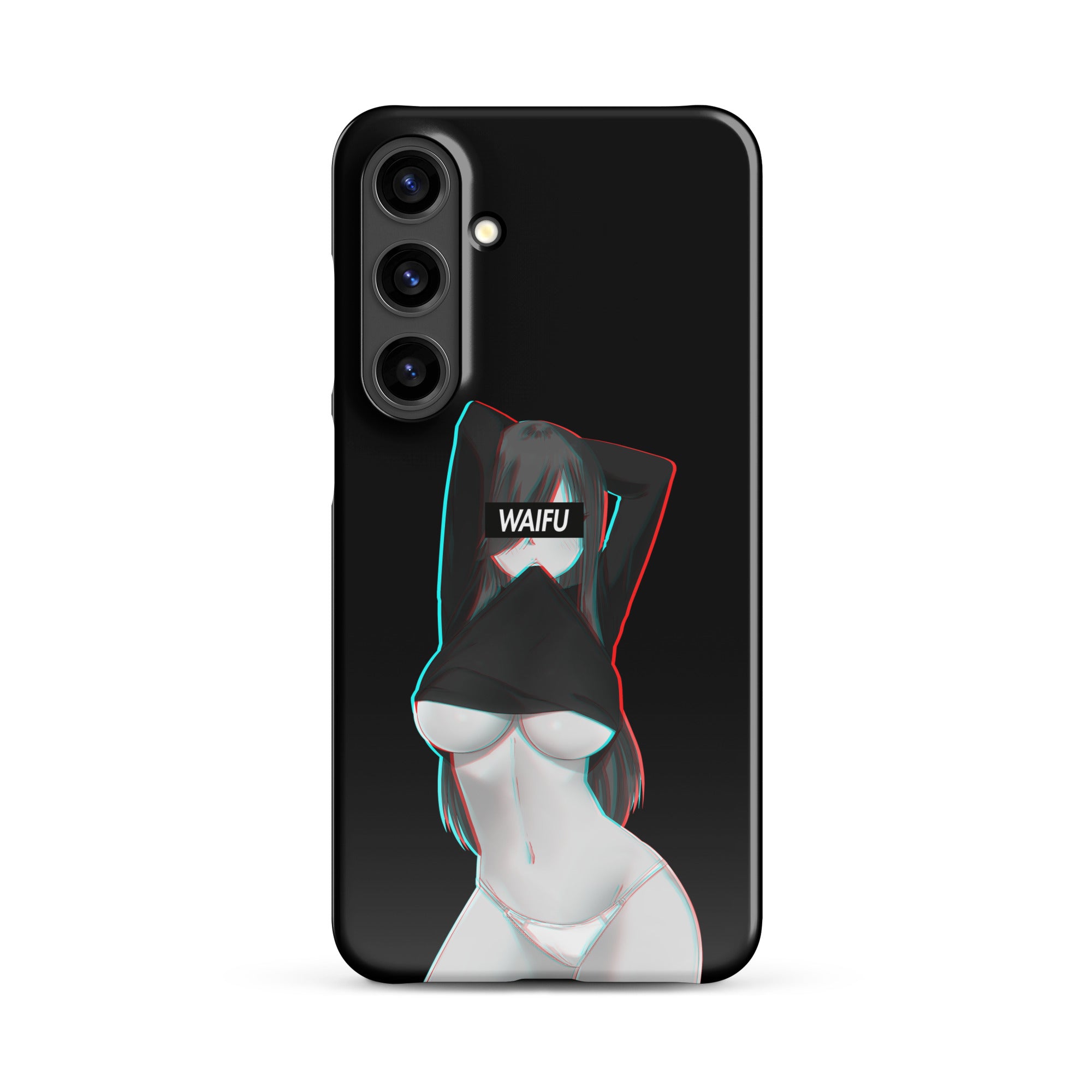 Erza Waifu Material - Black Edition #001 Samsung Premium Case