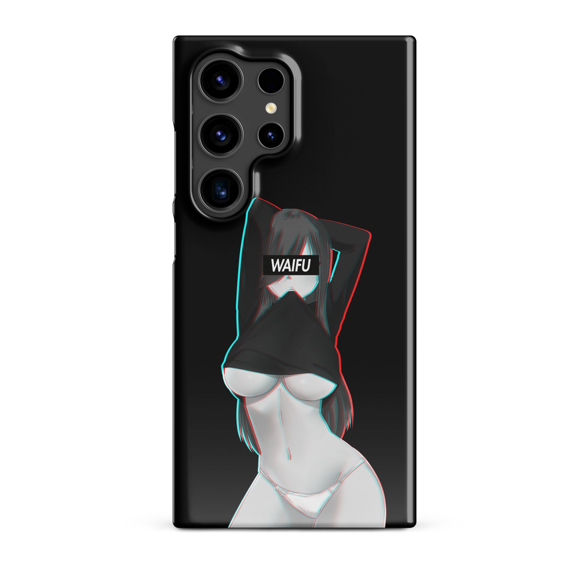 Erza Waifu Material - Black Edition #001 Samsung Premium Case