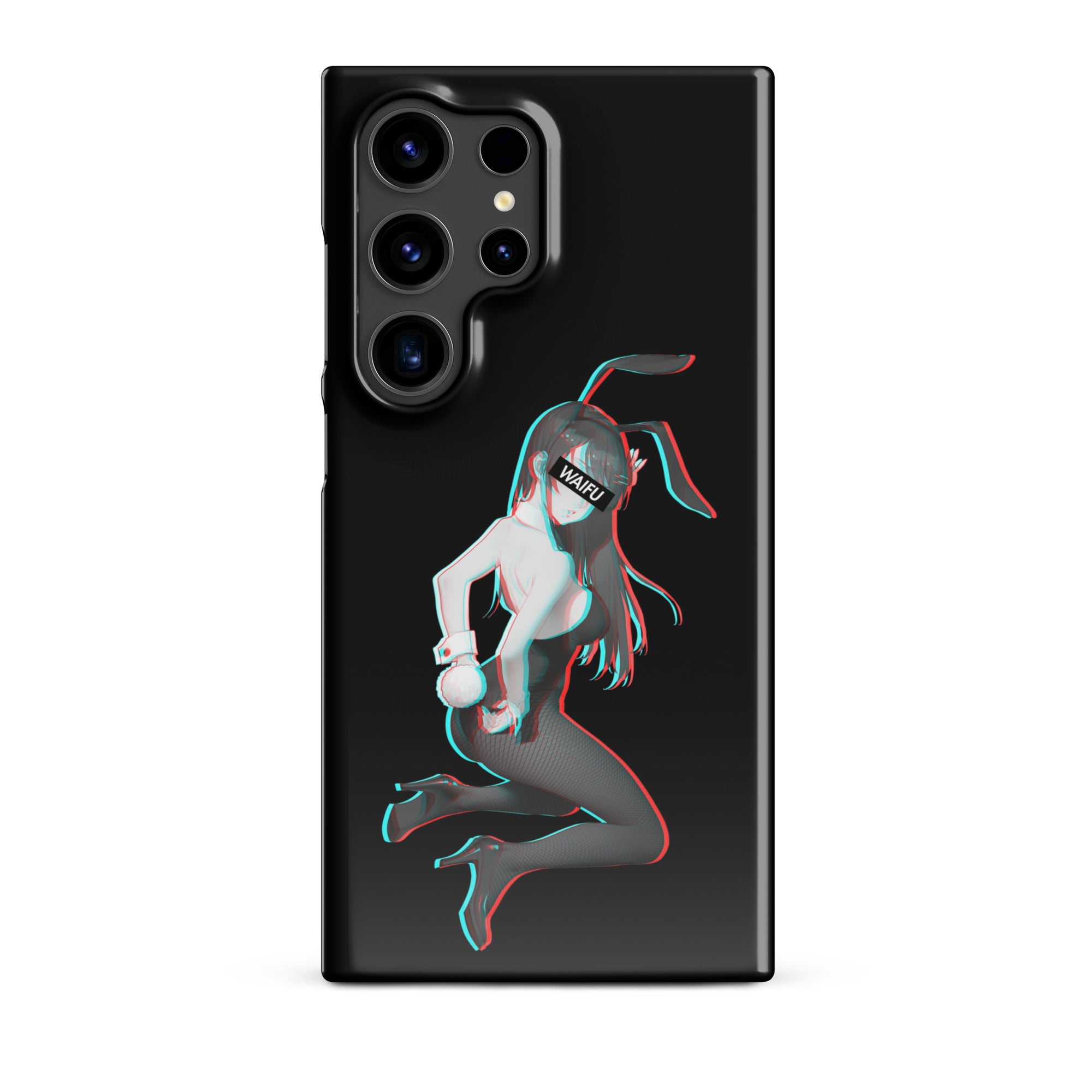 Mai Waifu Material - Black Edition #001 Samsung Premium Case