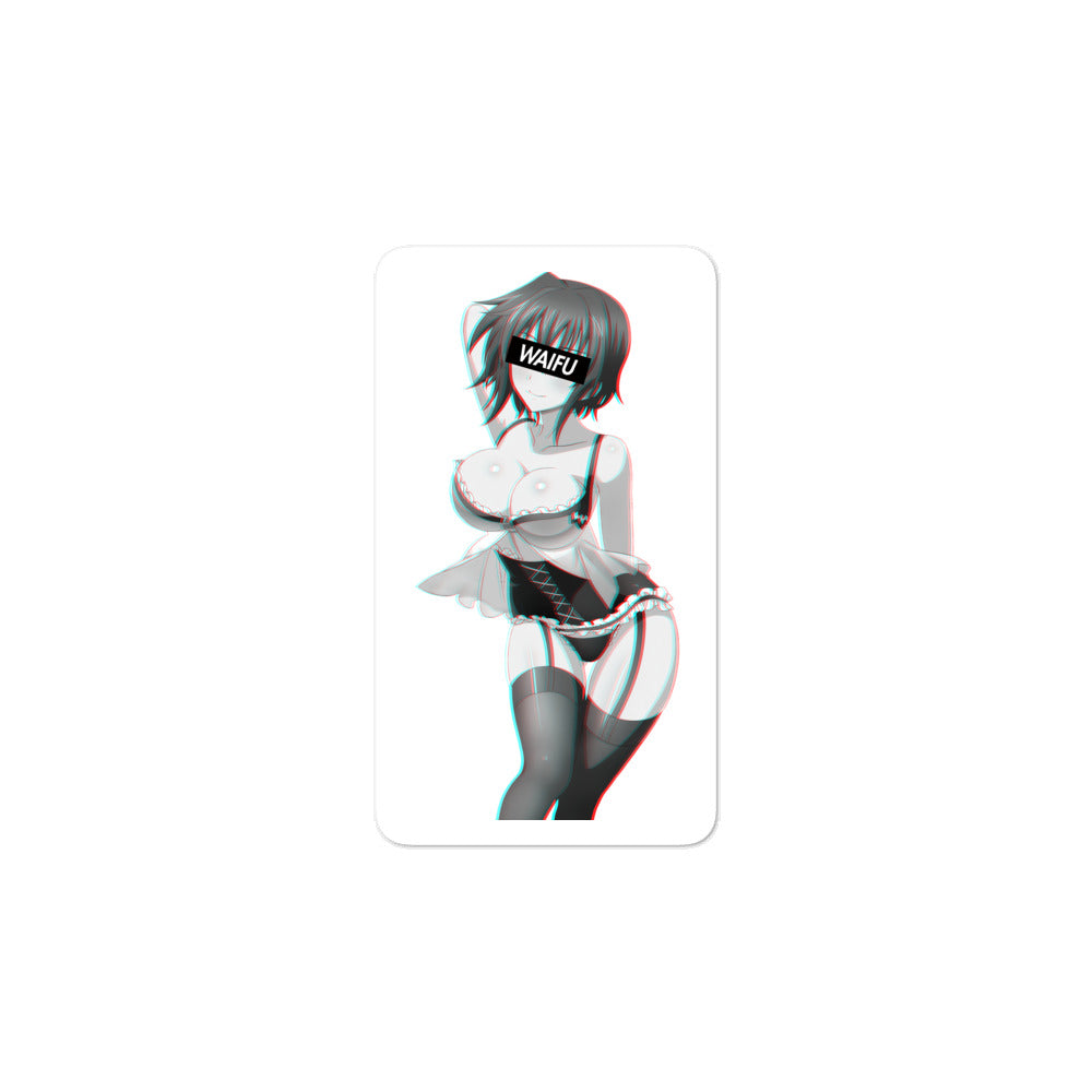 Xenovia Waifu Material #007 Kiss Cut Premium Sticker