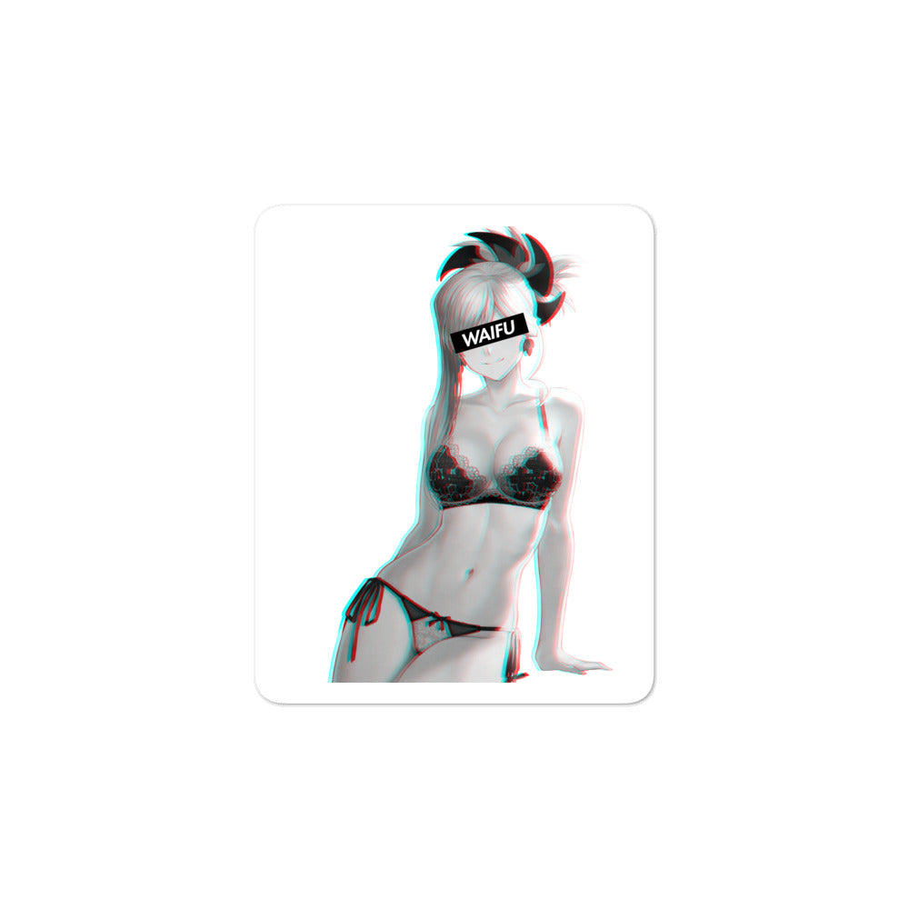 Musashi Miyamoto Waifu Material #005 Kiss Cut Premium Sticker
