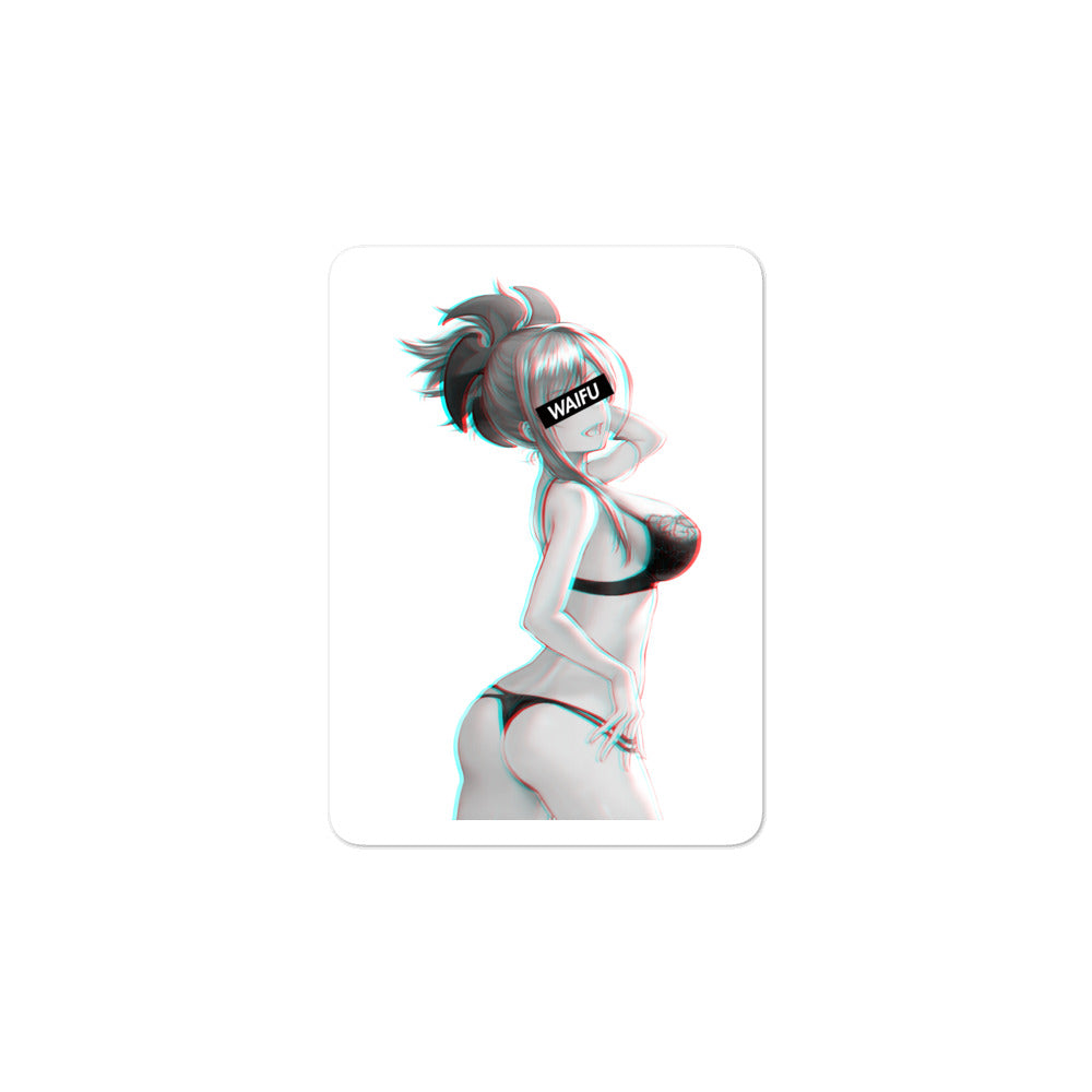 Musashi Miyamoto Waifu Material #006 Kiss Cut Premium Sticker