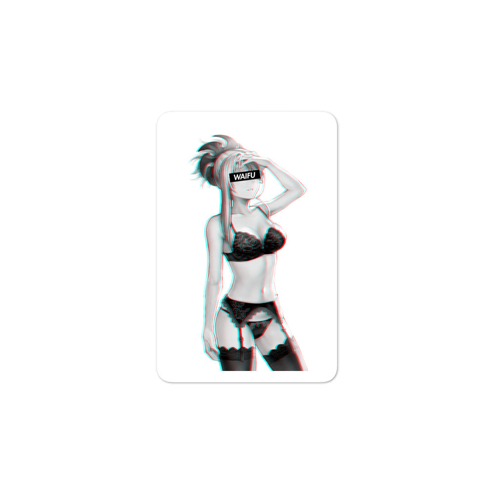 Musashi Miyamoto Waifu Material #007 Kiss Cut Premium Sticker