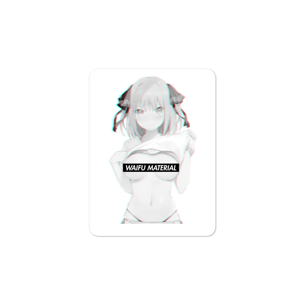 Nino Waifu Material #006 Kiss Cut Premium Sticker