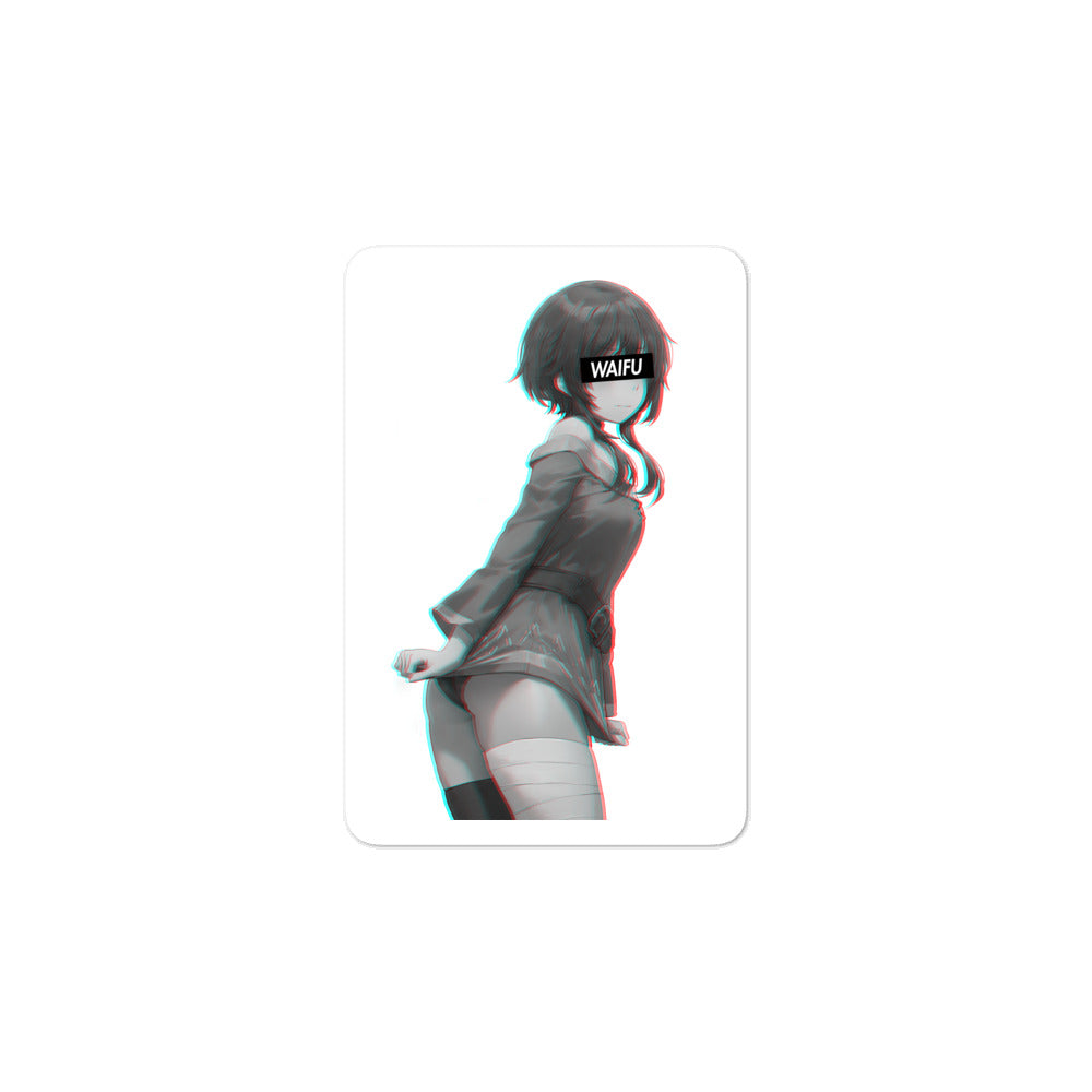 Megumin Waifu Material #006 Kiss Cut Premium Sticker
