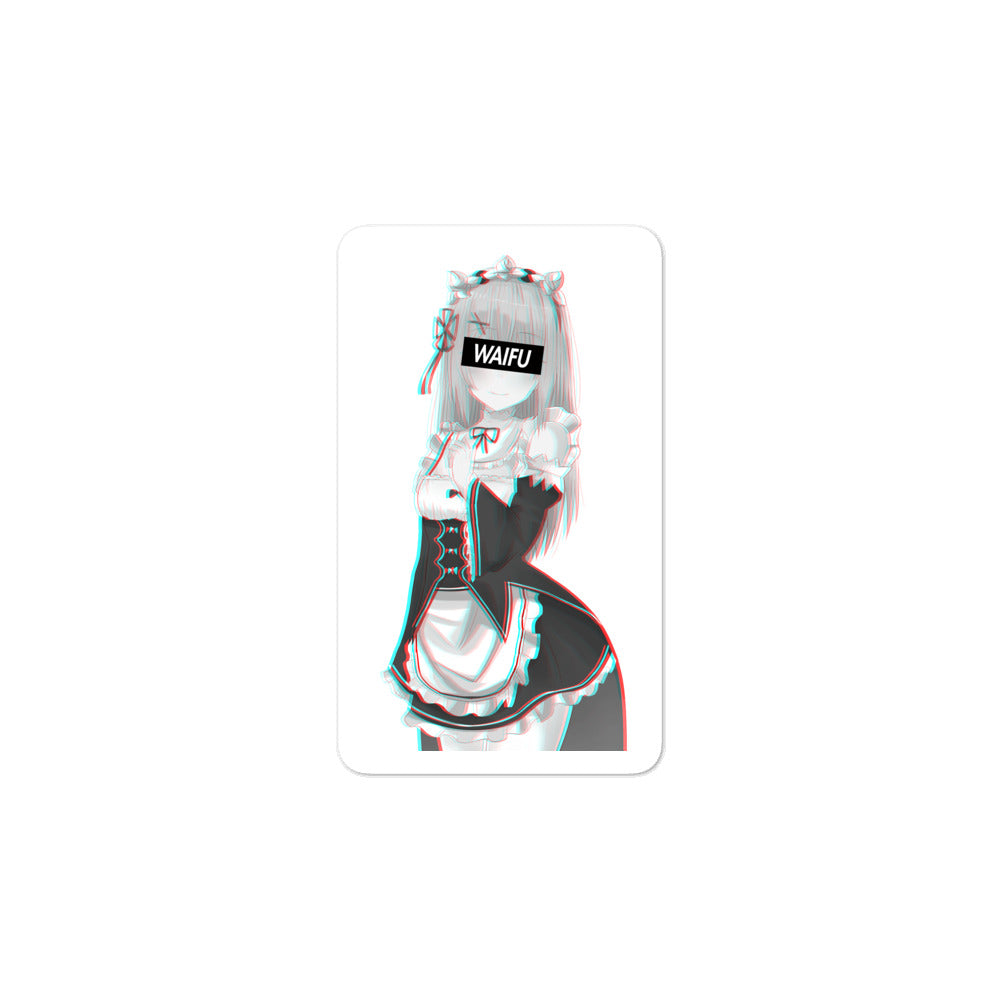 Ram Waifu Material #006 Kiss Cut Premium Sticker