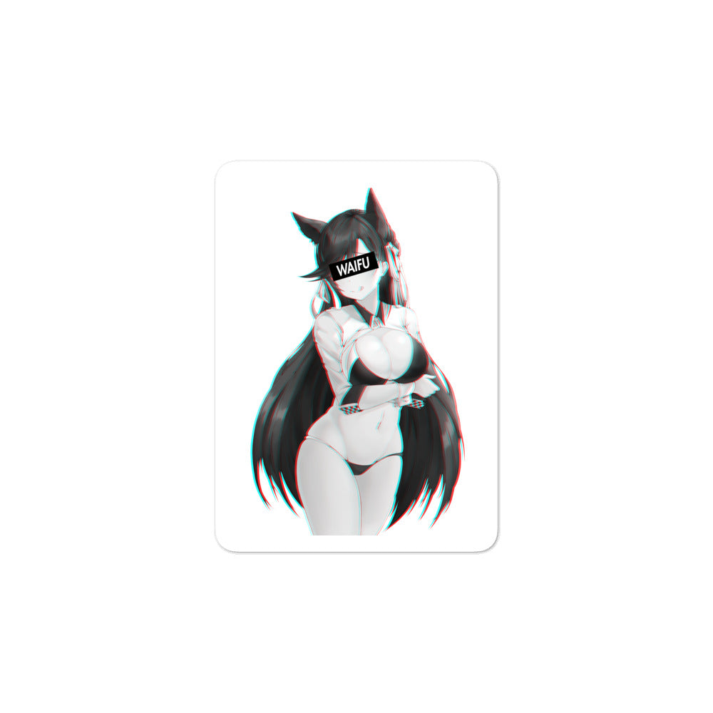 Atago Waifu Material #006 Kiss Cut Premium Sticker
