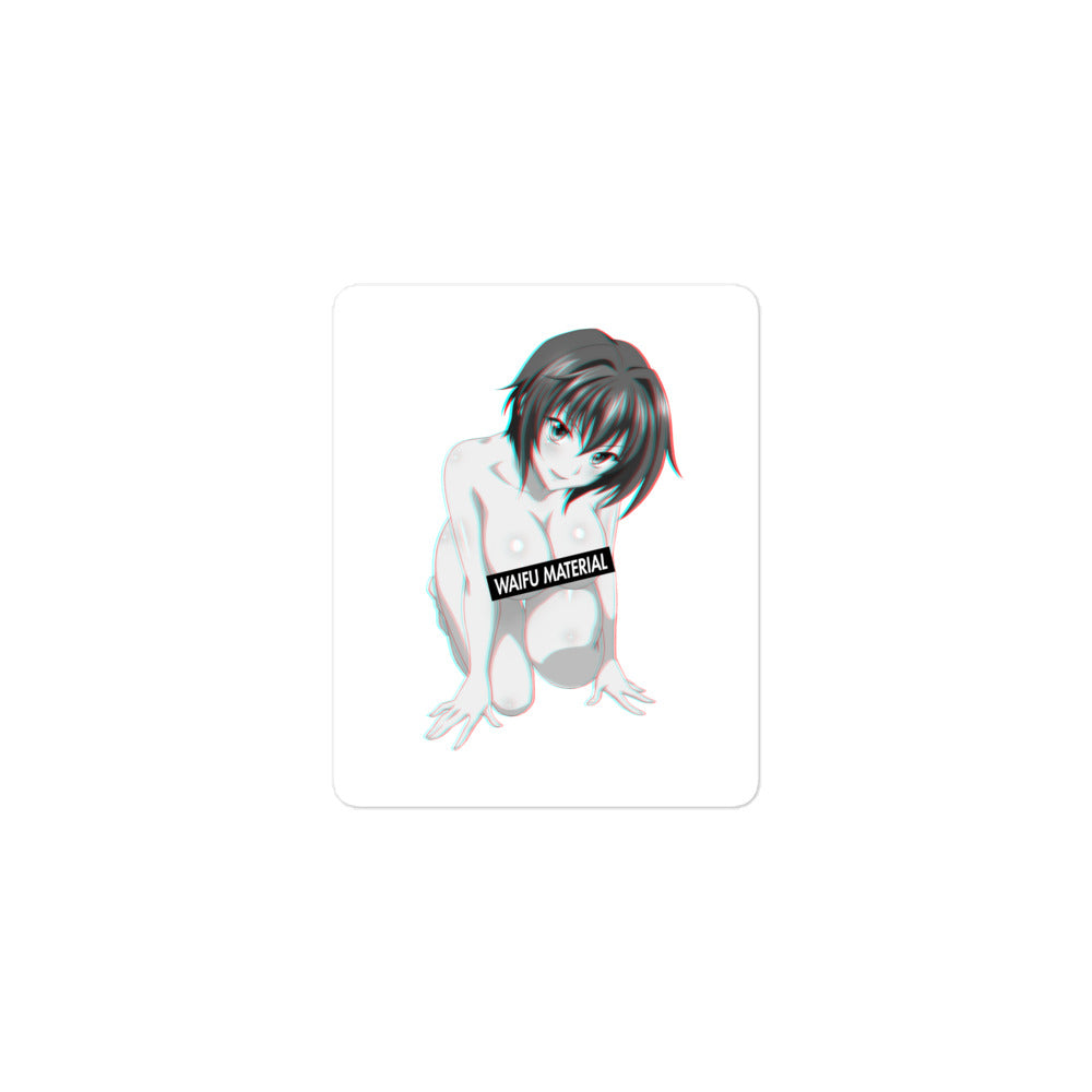 Xenovia Waifu Material #008 Kiss Cut Premium Sticker