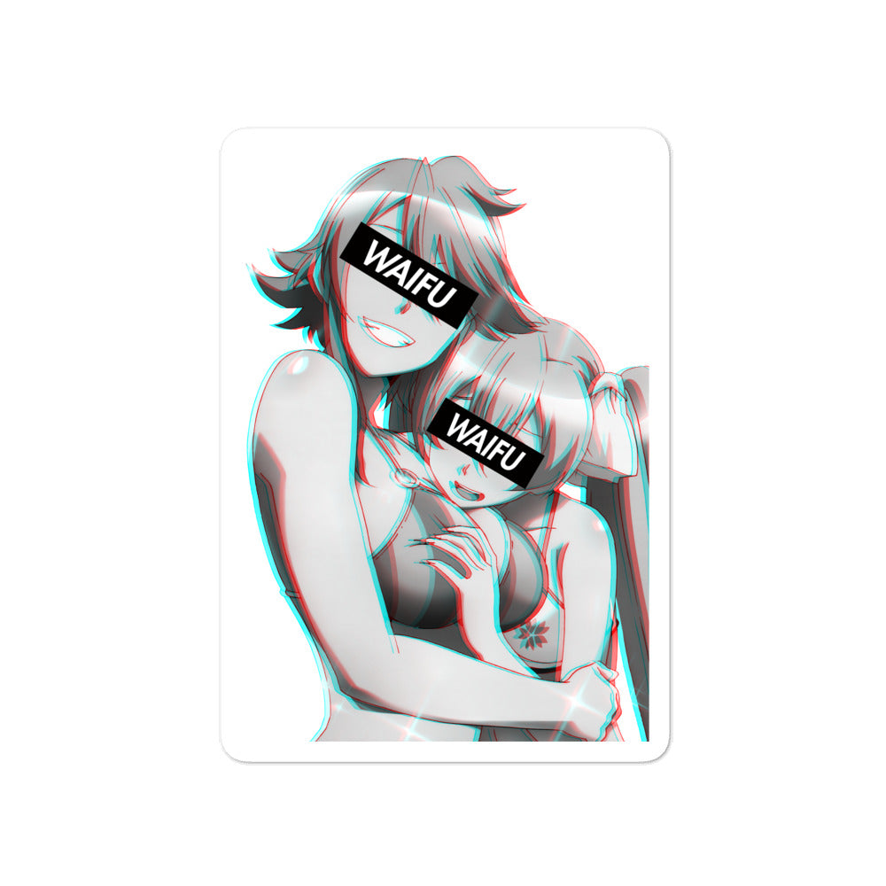 Leone & Mine Waifu Material #001 Kiss Cut Premium Sticker