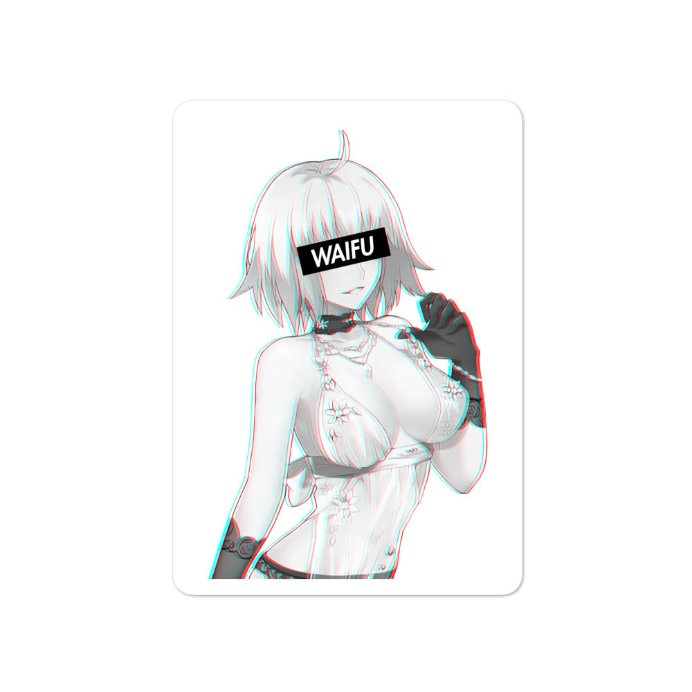 Jeanne Alter Waifu Material #003 Kiss Cut Premium Sticker