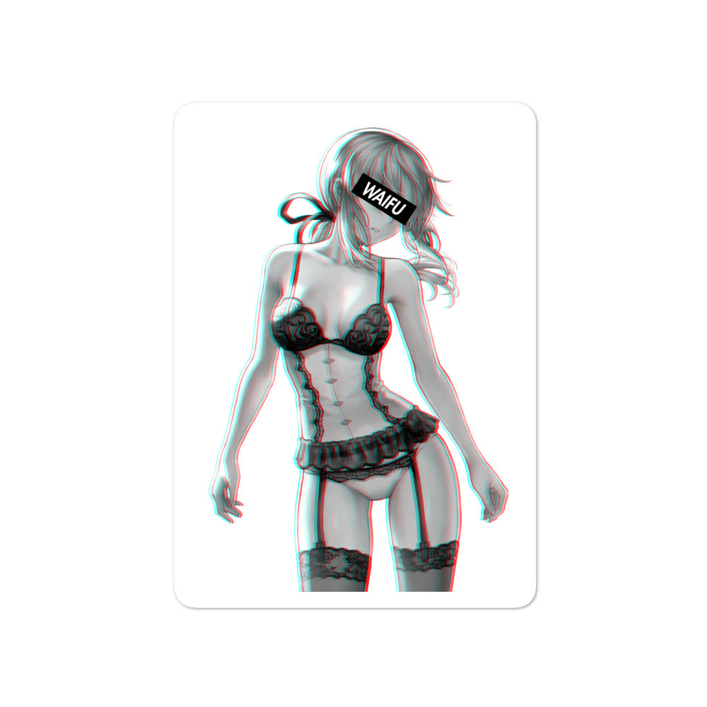 Lancer Alter Waifu Material #003 Kiss Cut Premium Sticker
