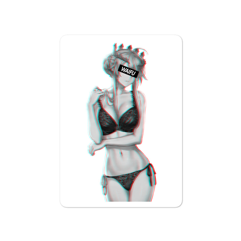 Lancer Alter Waifu Material #004 Kiss Cut Premium Sticker