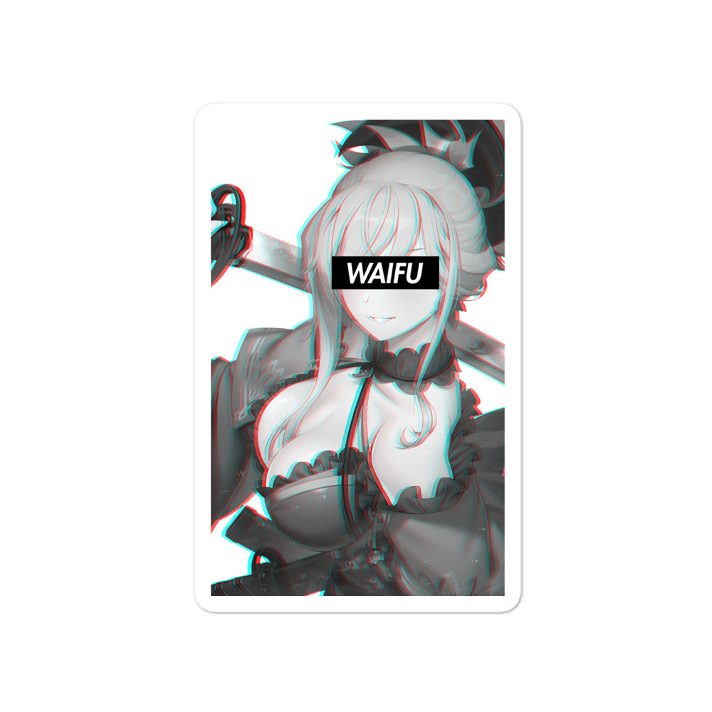 Musashi Miyamoto Waifu Material #001 Kiss Cut Premium Sticker