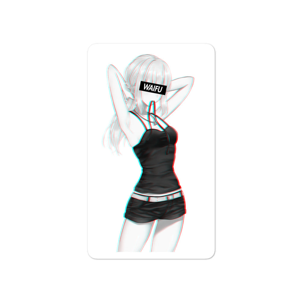 Saber Alter Waifu Material #001 Kiss Cut Premium Sticker