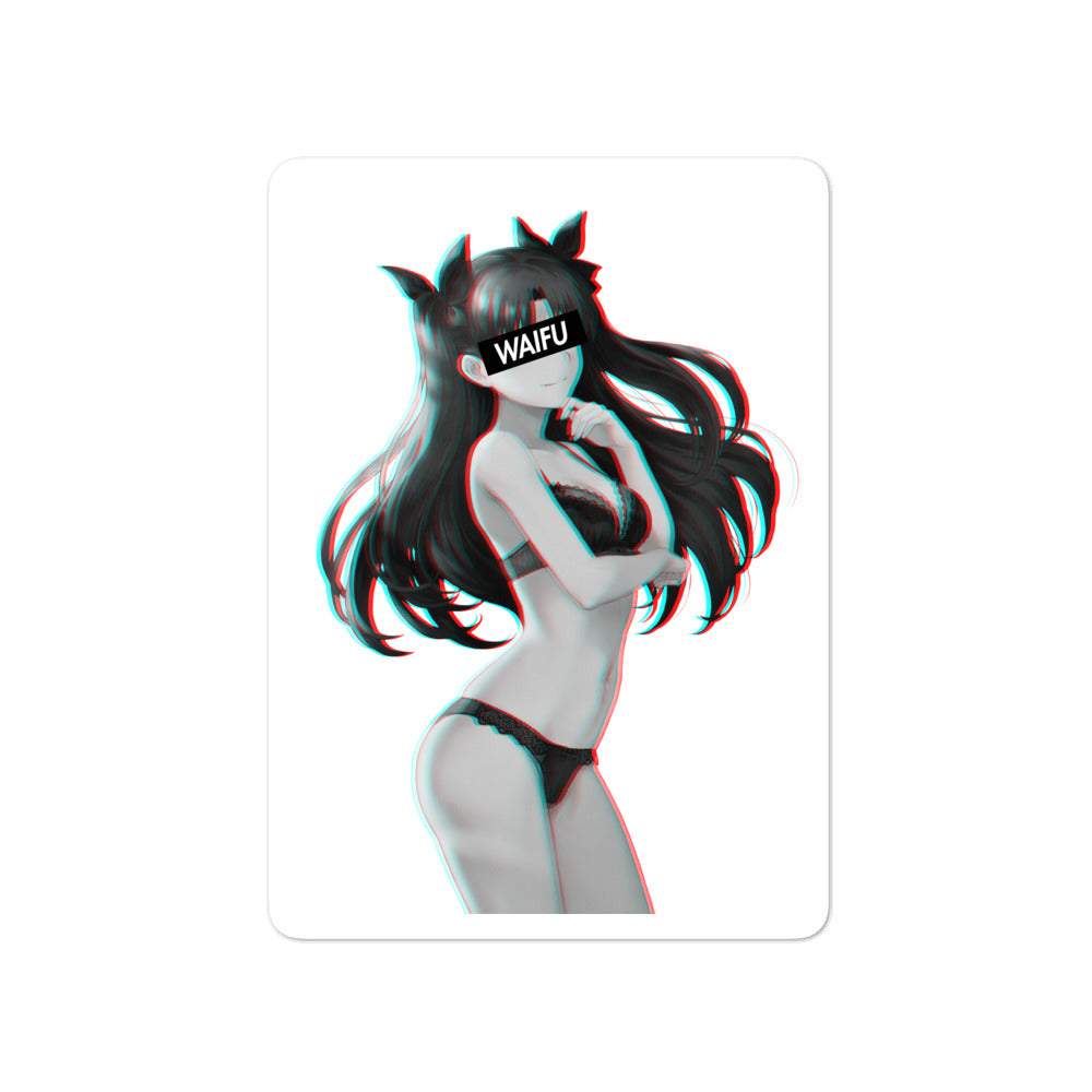 Rin Waifu Material #003 Kiss Cut Premium Sticker