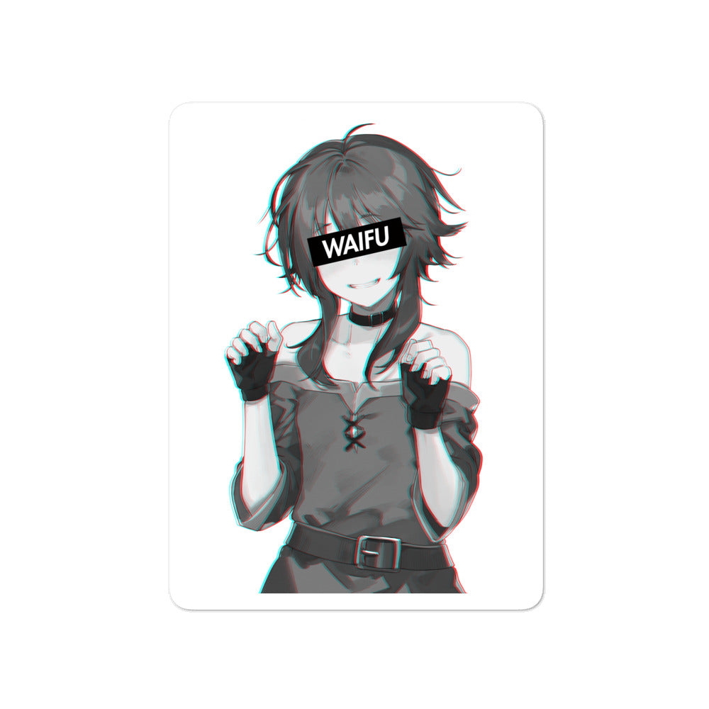 Megumin Waifu Material #004 Kiss Cut Premium Sticker