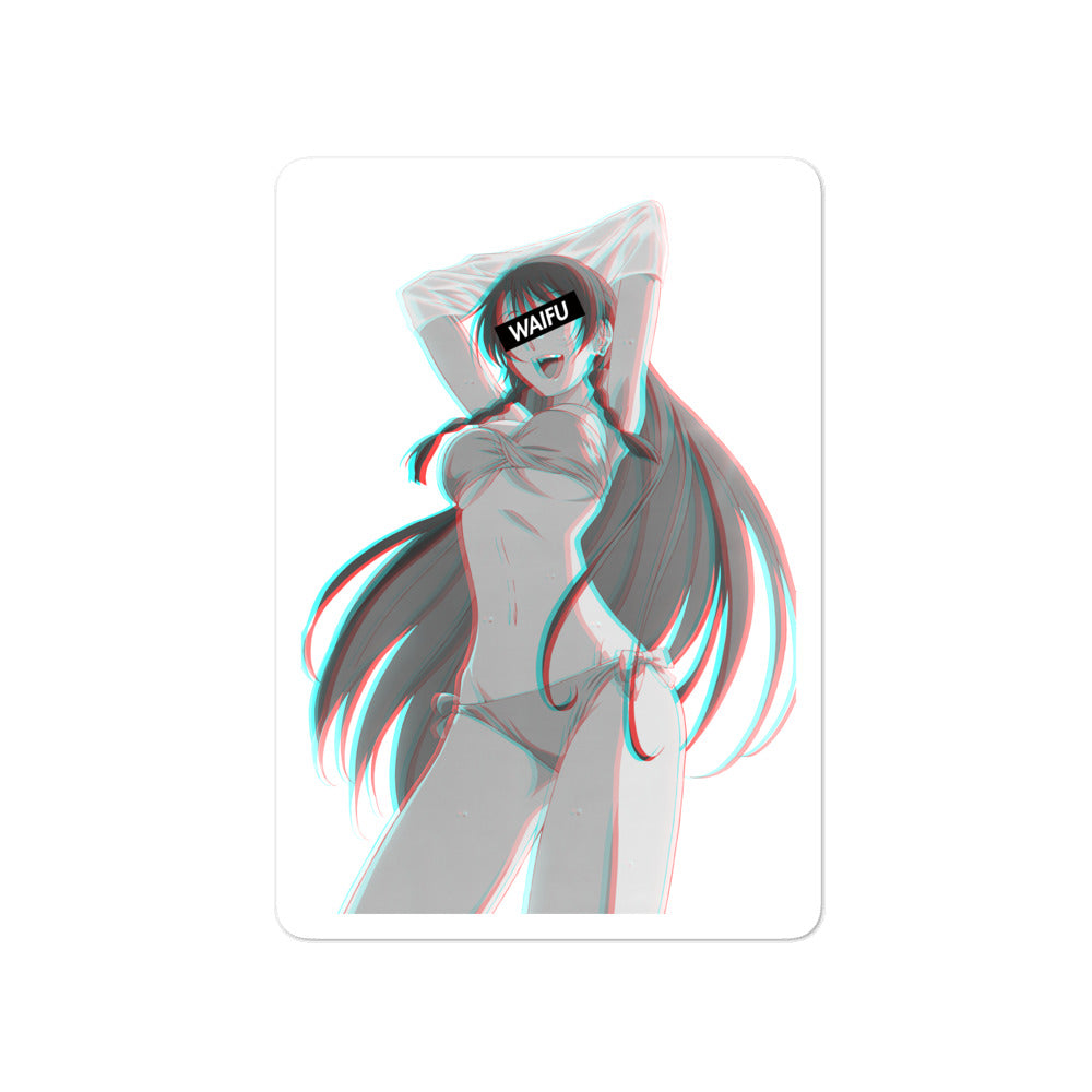 Selesia Waifu Material #001 Kiss Cut Premium Sticker