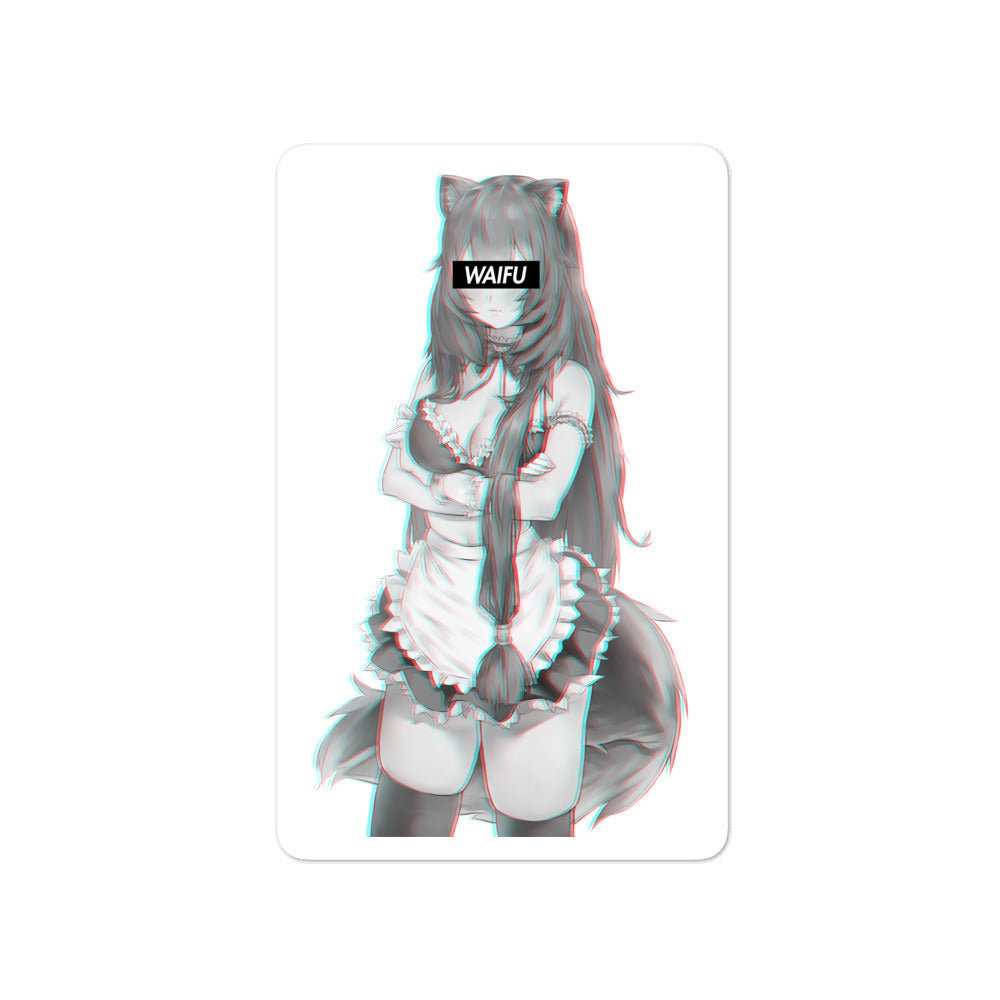 Raphtalia Waifu Material #003 Kiss Cut Premium Sticker