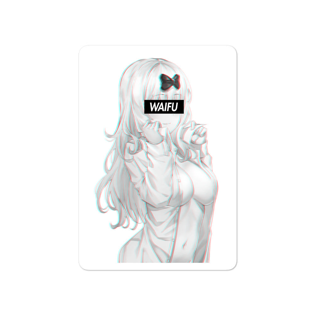 Chika Waifu Material #001 Kiss Cut Premium Sticker