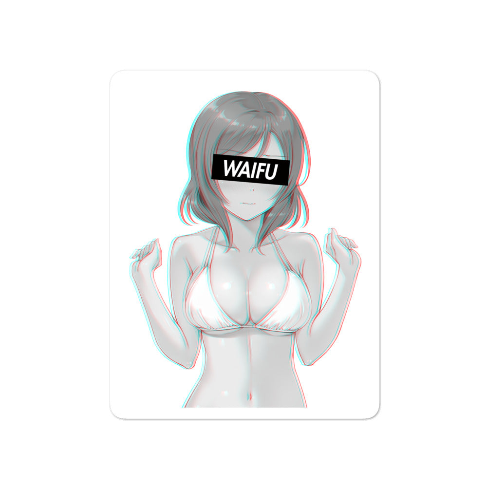 Maki Waifu Material #004 Kiss Cut Premium Sticker